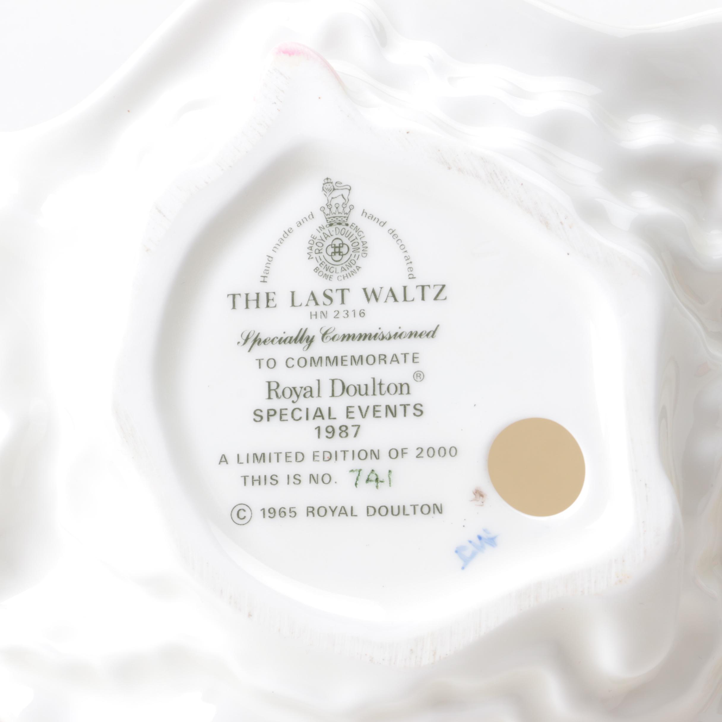 Royal Doulton "Elizabeth" Figurine with Collector's Guides and More