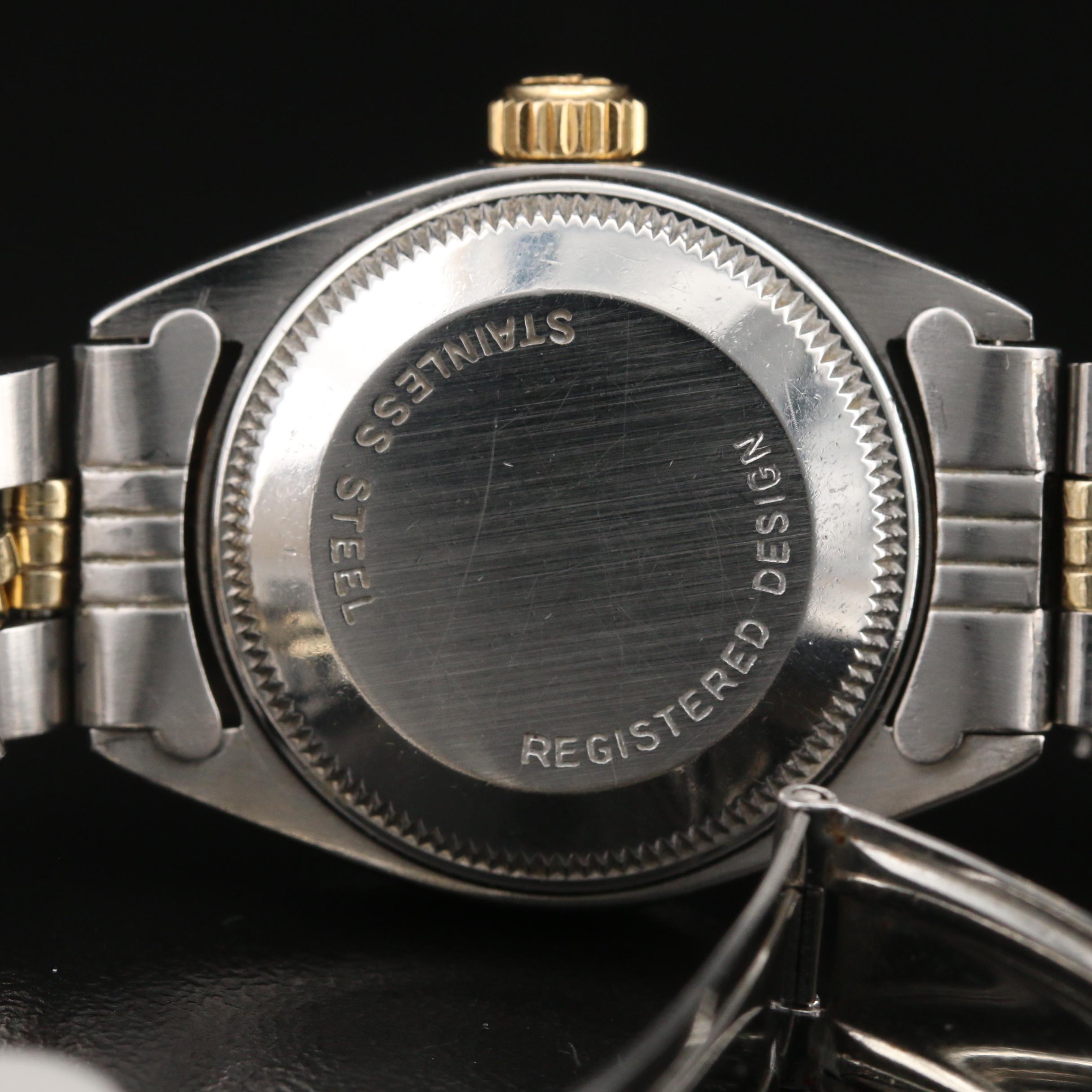 1978 Rolex Date 6917 14K Yellow Gold and Stainless Steel Automatic Watch