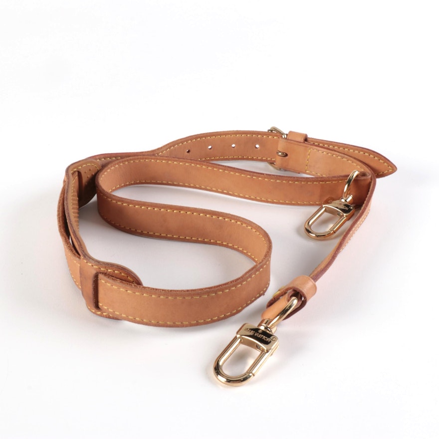 Louis Vuitton Bandoulière Strap in Vachetta Leather