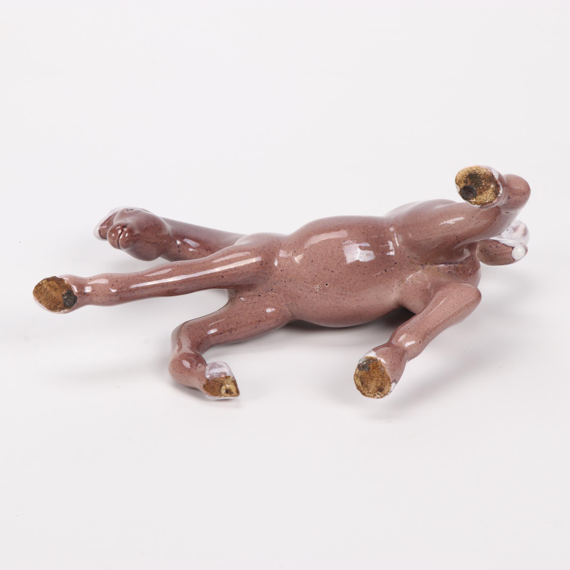 Frank Engle Studio of Newburgh, Indiana Porcelain Horse Figurines