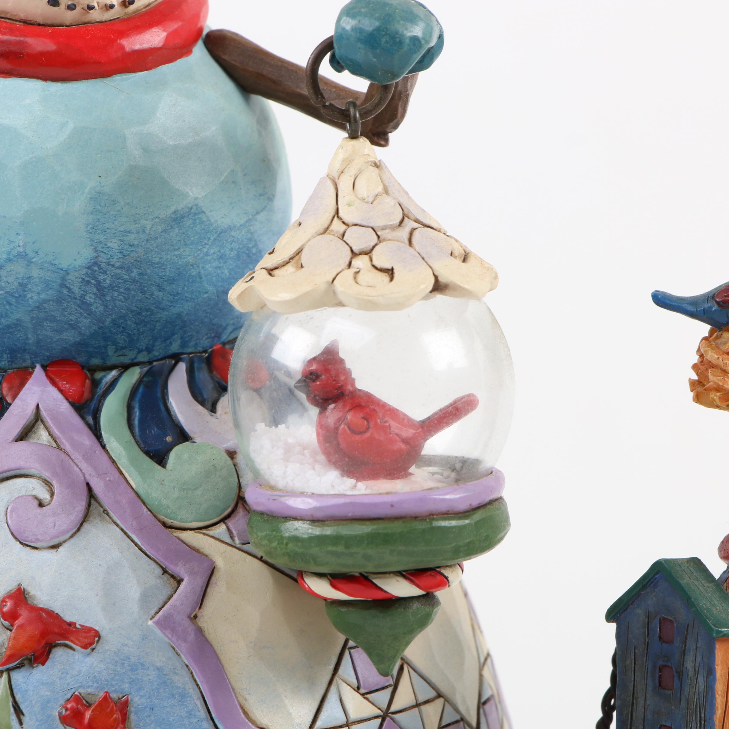 Jim Shore Heartwood Creek "Fly with Me for a Spell" and Other Wood Figurines