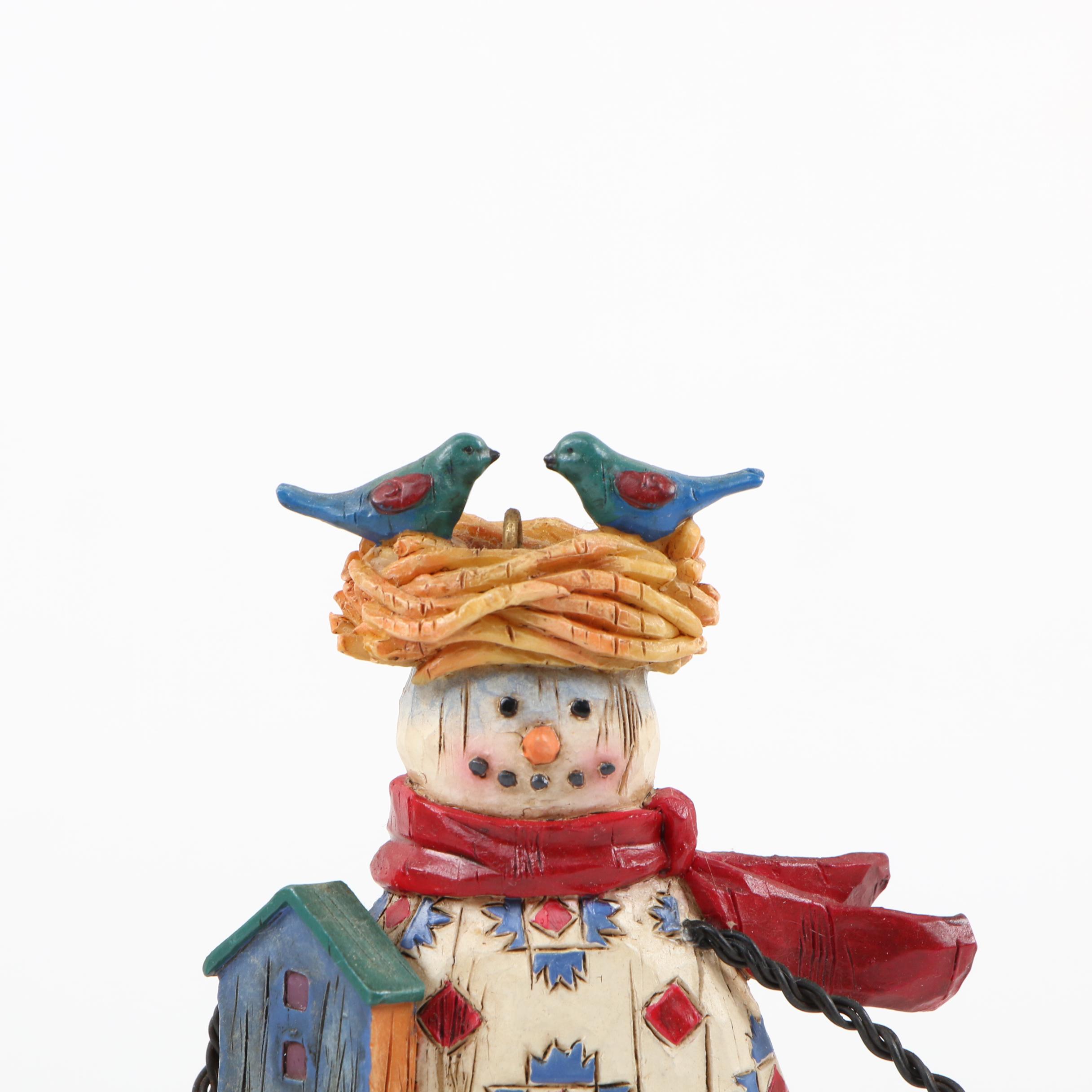 Jim Shore Heartwood Creek "Fly with Me for a Spell" and Other Wood Figurines