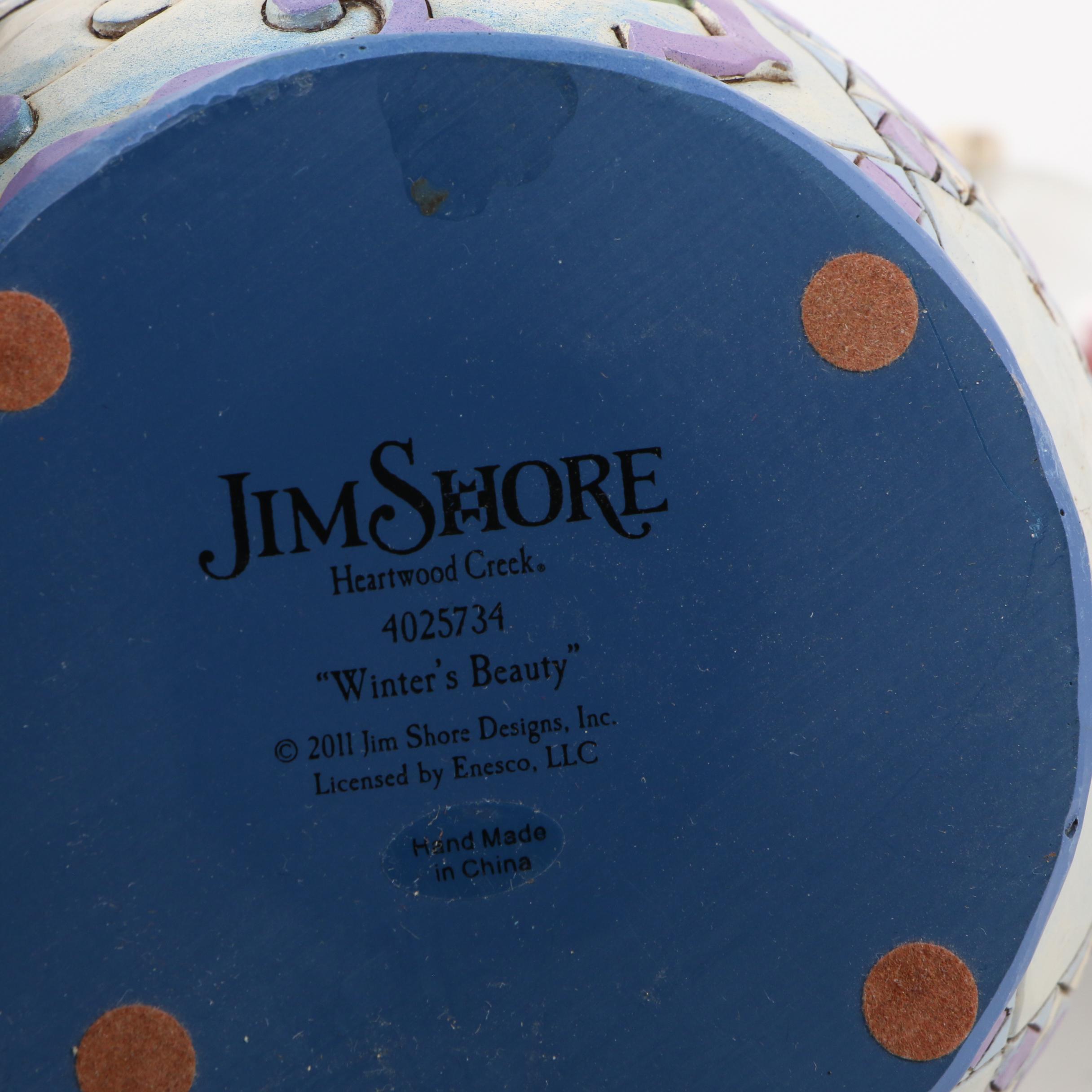 Jim Shore Heartwood Creek "Fly with Me for a Spell" and Other Wood Figurines