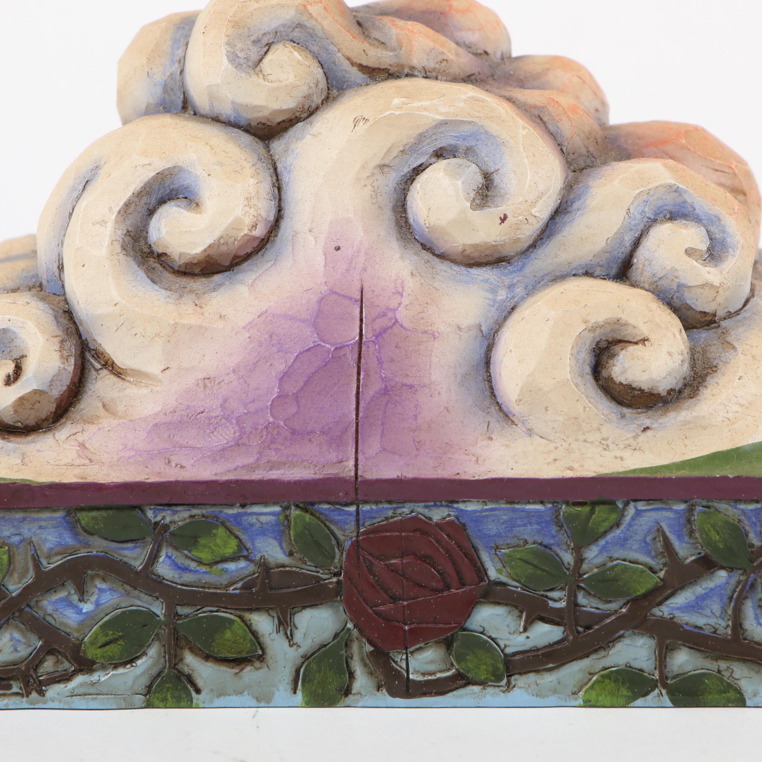 Jim Shore Heartwood Creek "Fly with Me for a Spell" and Other Wood Figurines