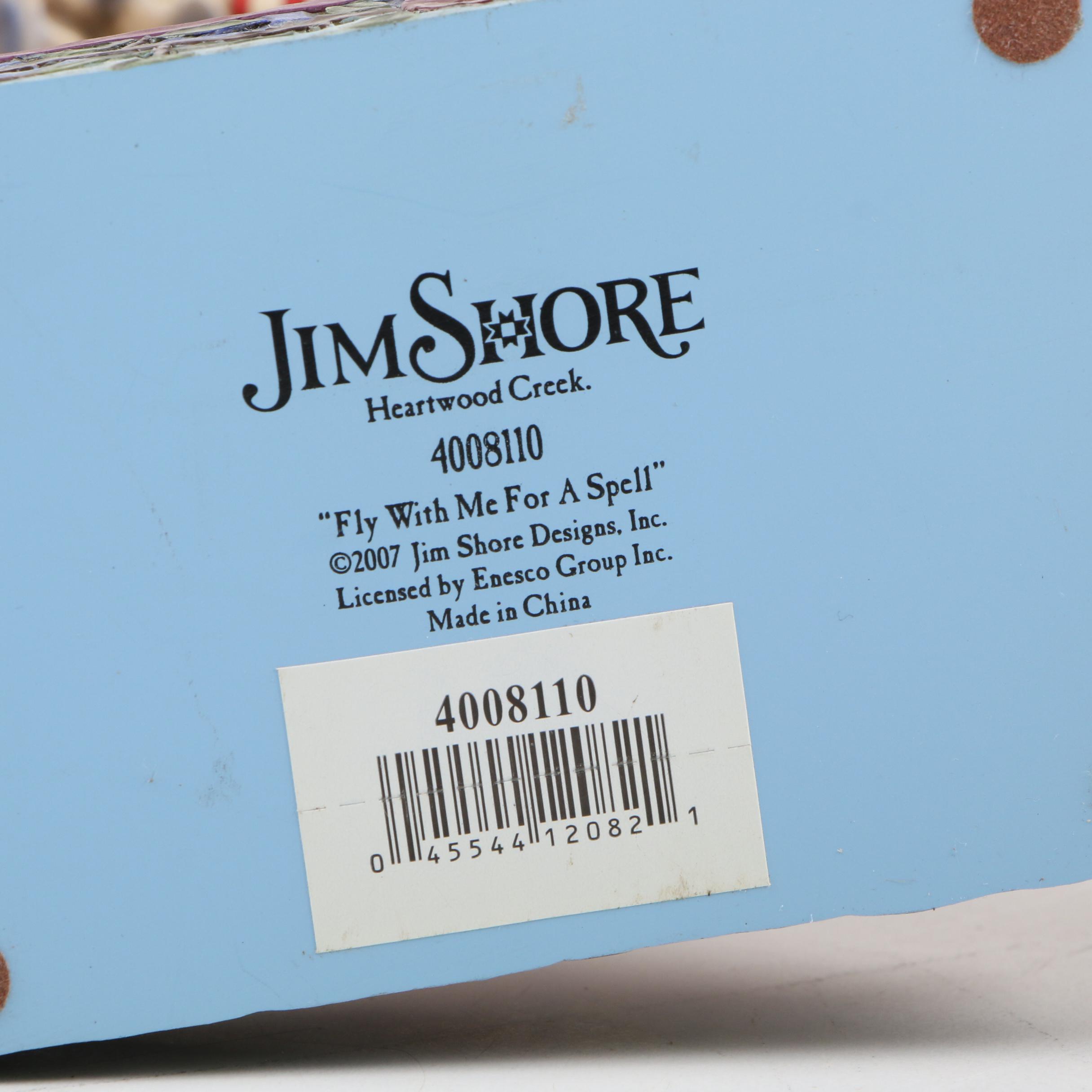 Jim Shore Heartwood Creek "Fly with Me for a Spell" and Other Wood Figurines