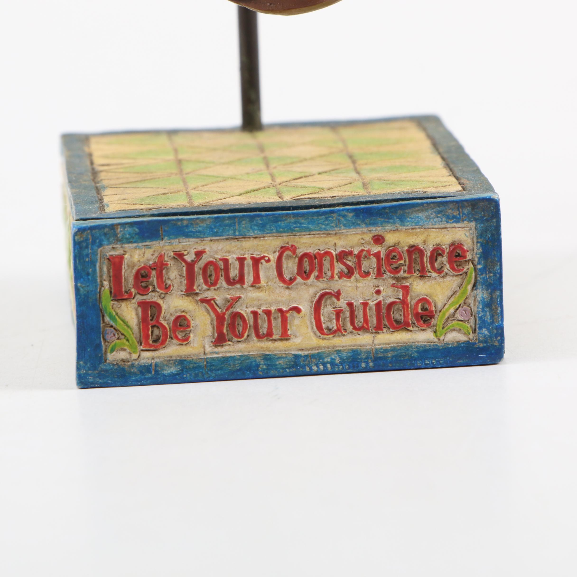 Jim Shore Heartwood Creek "Fly with Me for a Spell" and Other Wood Figurines