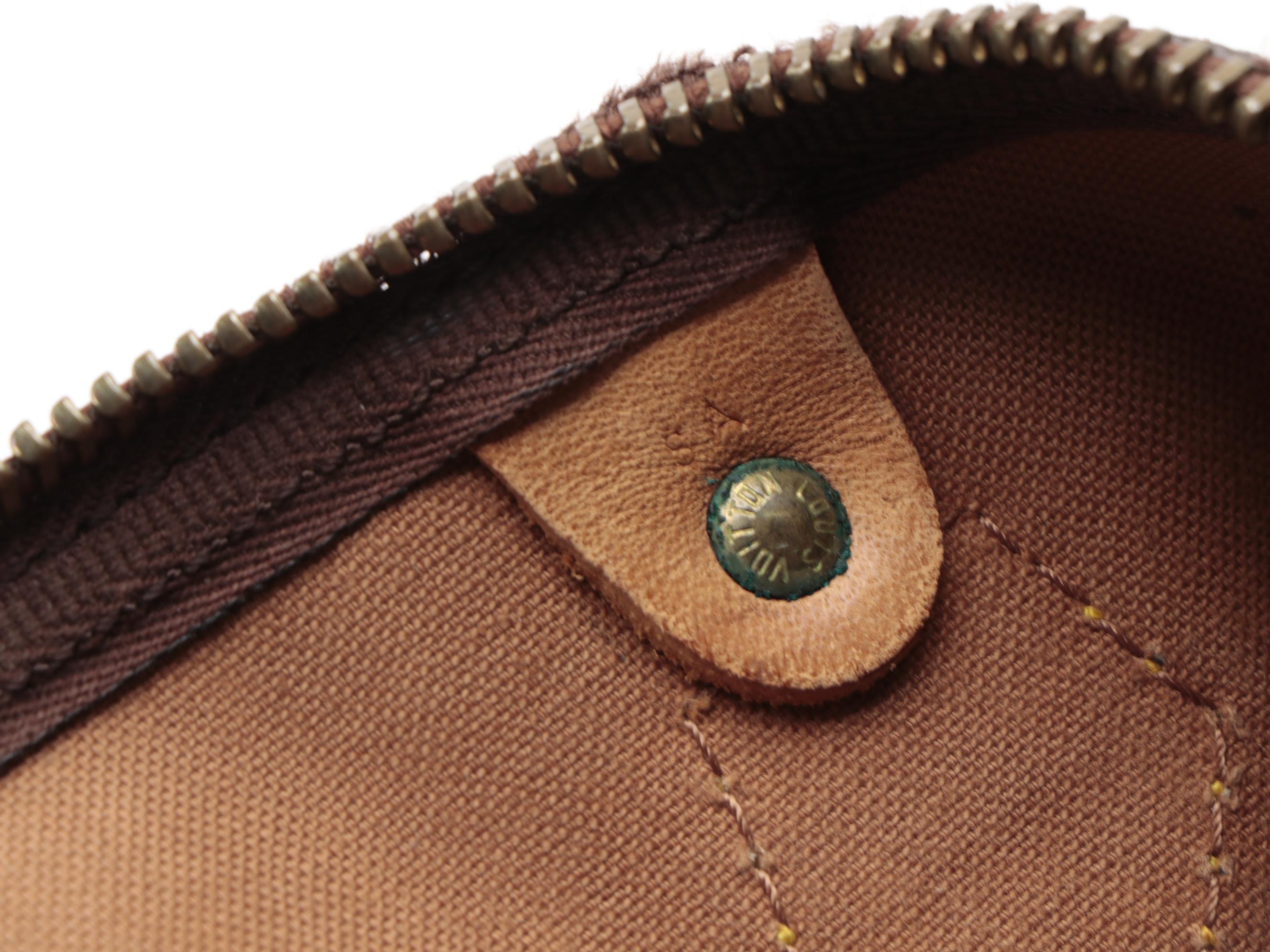 Louis Vuitton Speedy 40 Handbag in Monogram Canvas