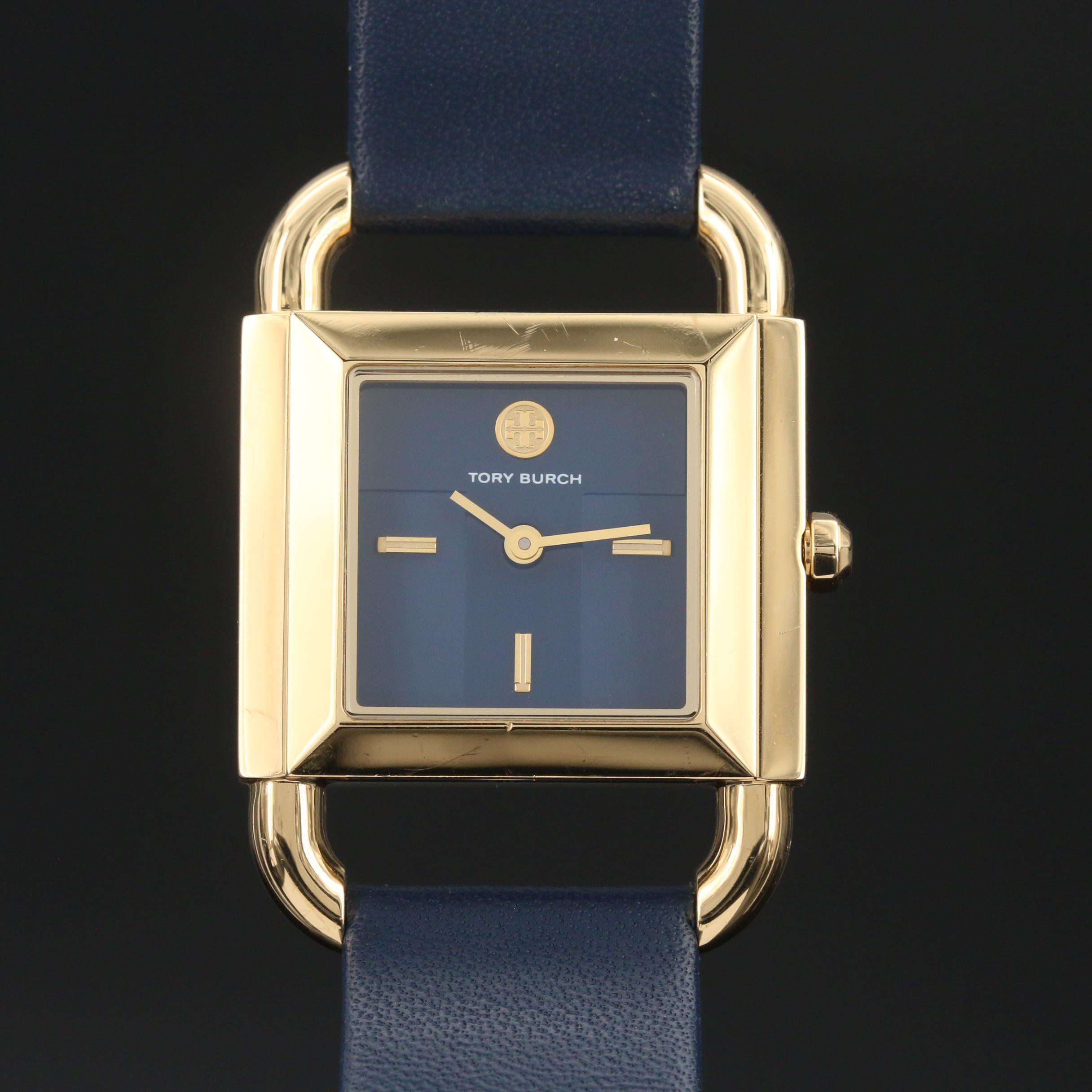 Tory Burch Phipps Gold Tone Stainless Steel Quartz Watch