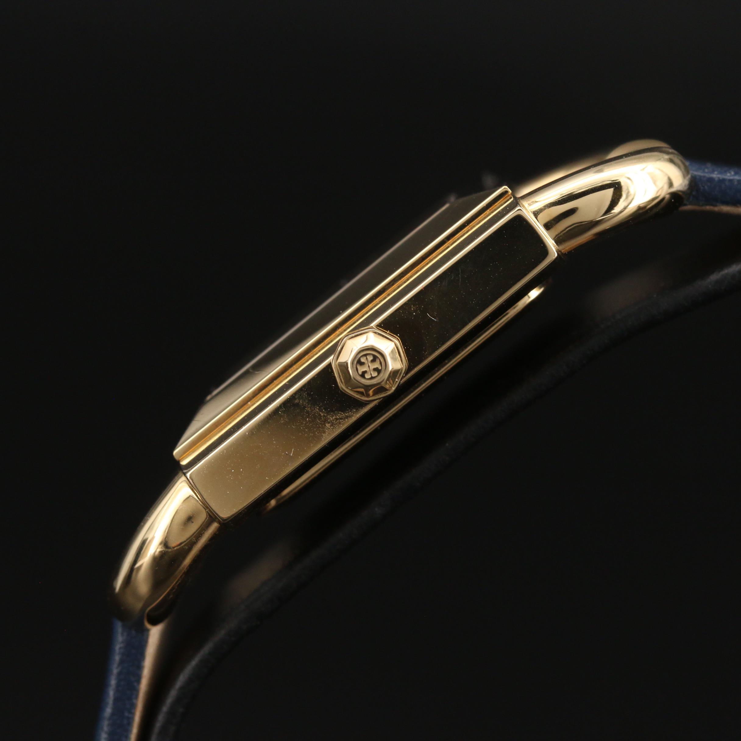 Tory Burch Phipps Gold Tone Stainless Steel Quartz Watch