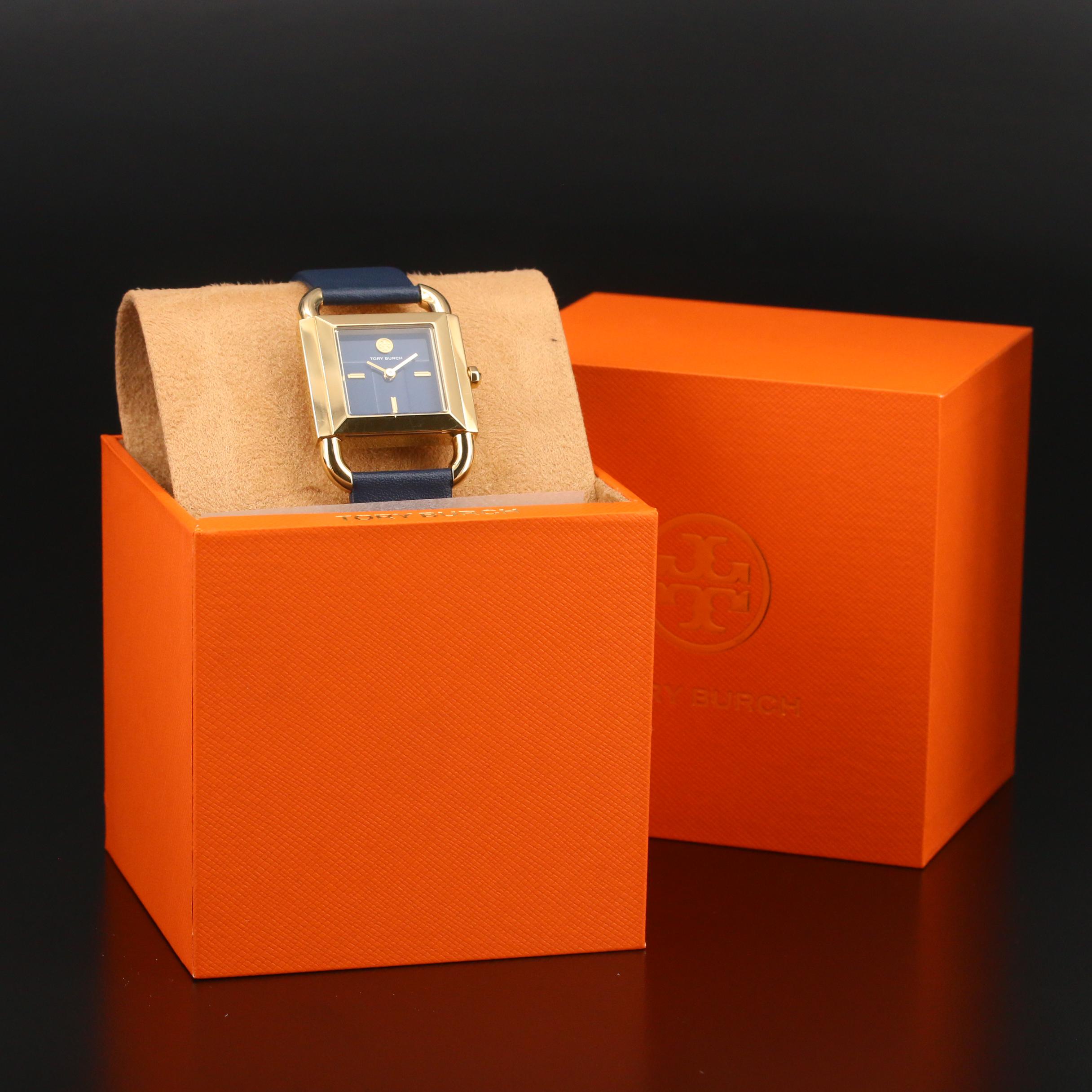 Tory Burch Phipps Gold Tone Stainless Steel Quartz Watch