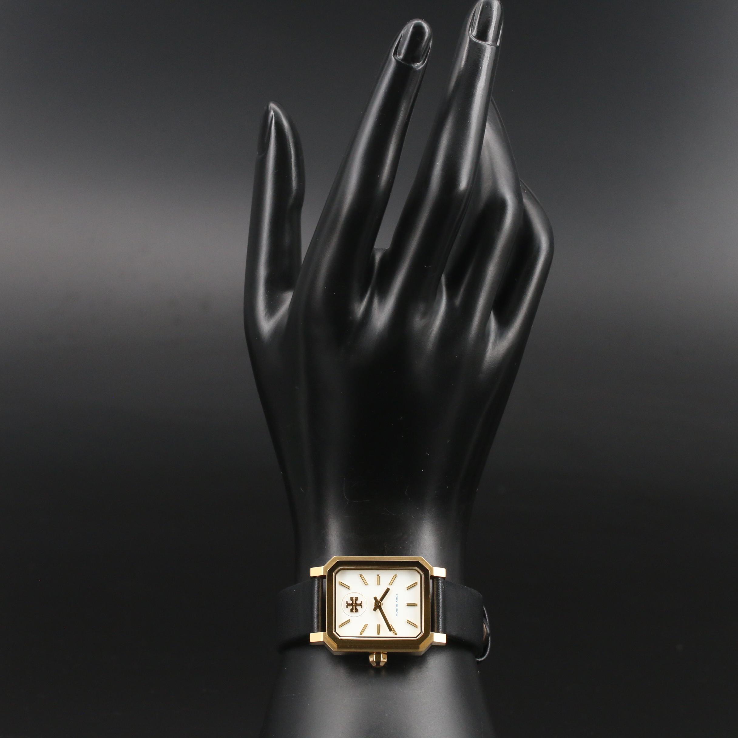 Tory Burch Robinson Gold Tone Stainless Steel Quartz Watch