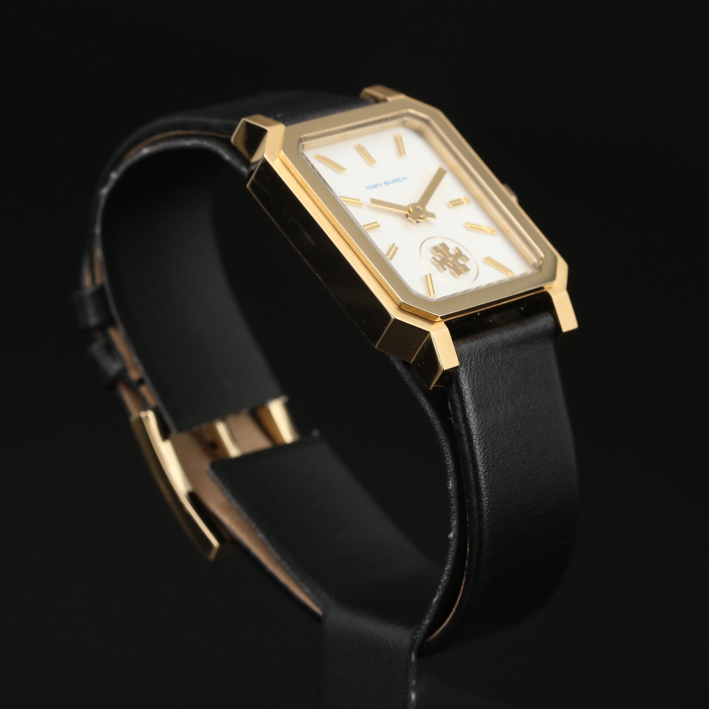 Tory Burch Robinson Gold Tone Stainless Steel Quartz Watch