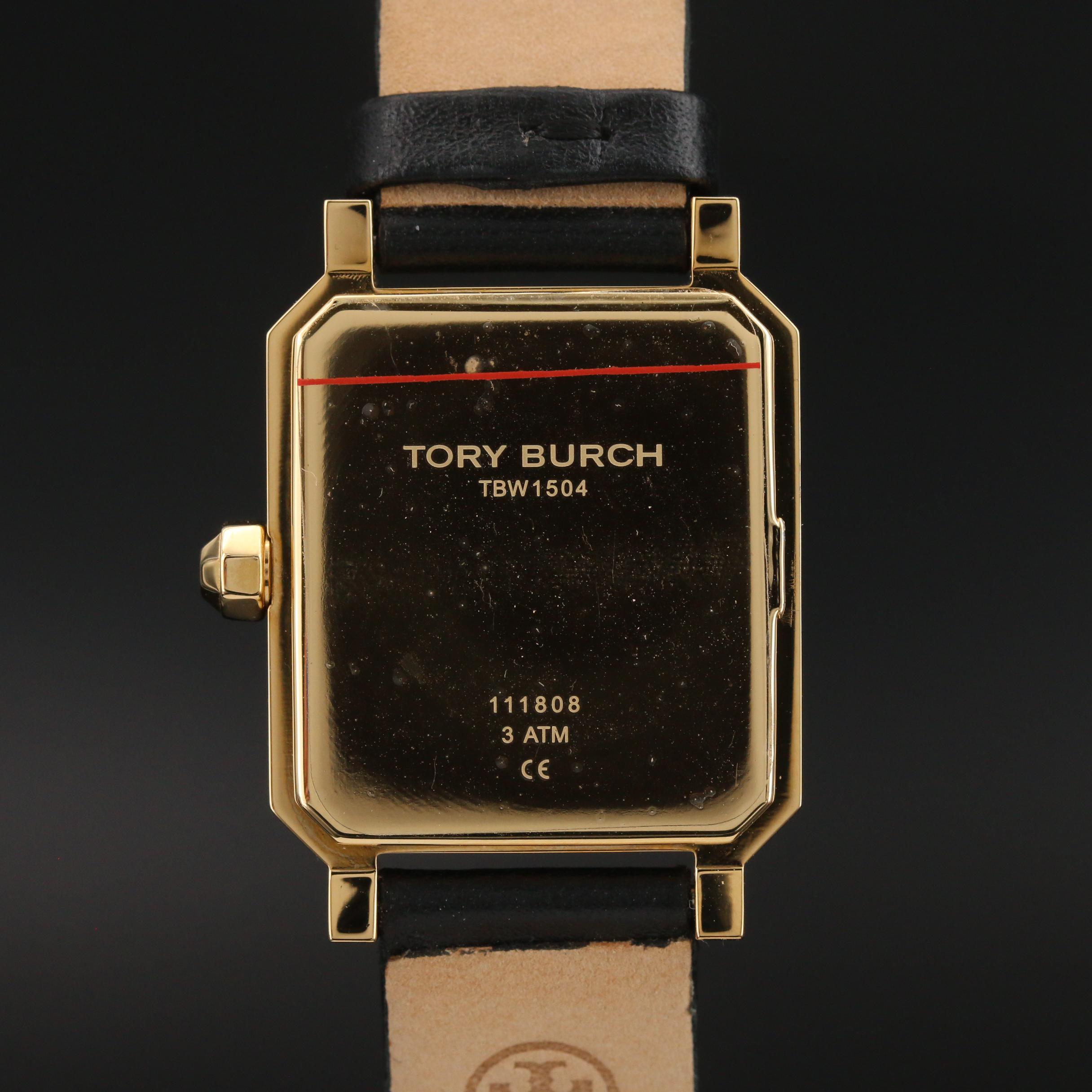 Tory Burch Robinson Gold Tone Stainless Steel Quartz Watch