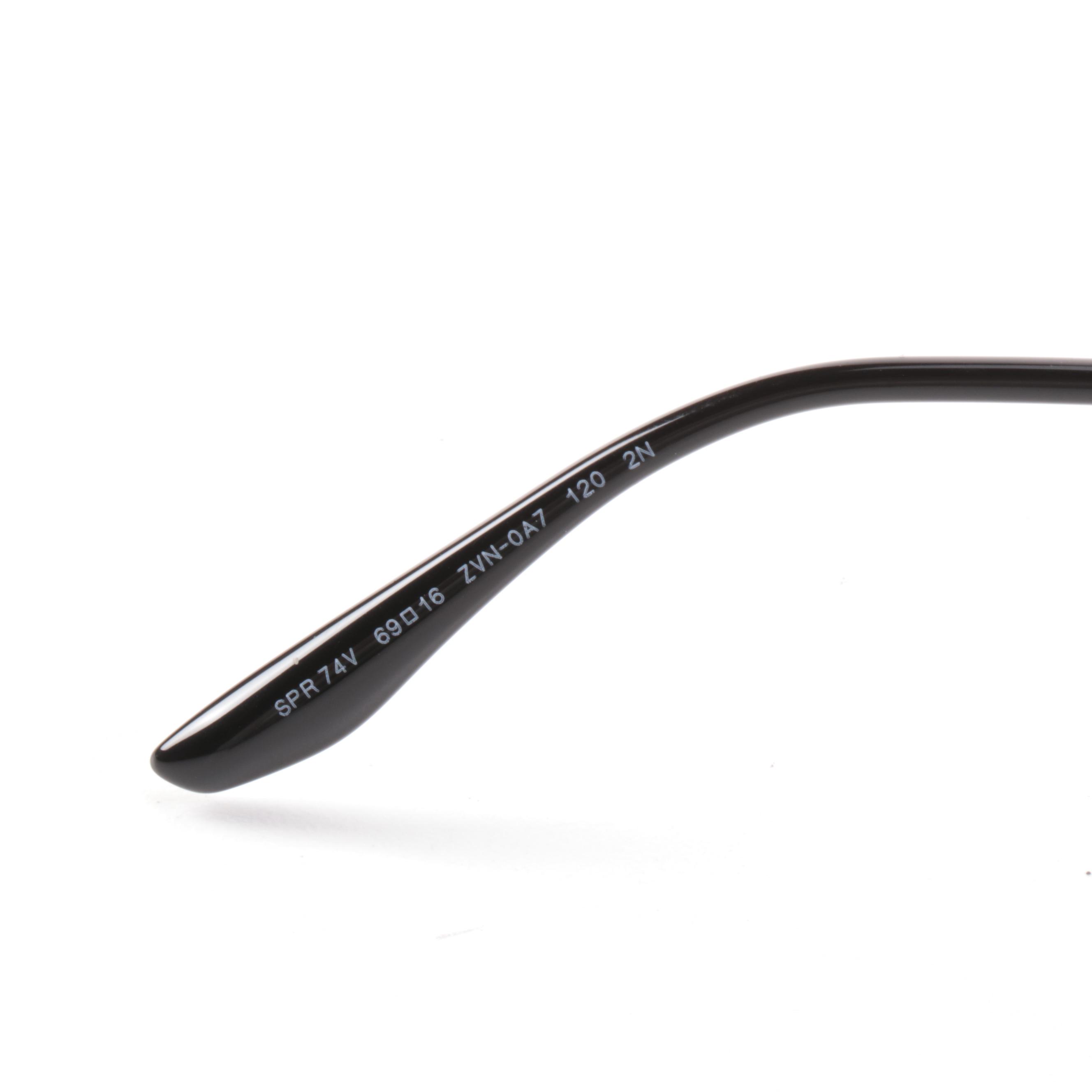 Prada Modified Cat Eye Metal Frame Sunglasses with Case