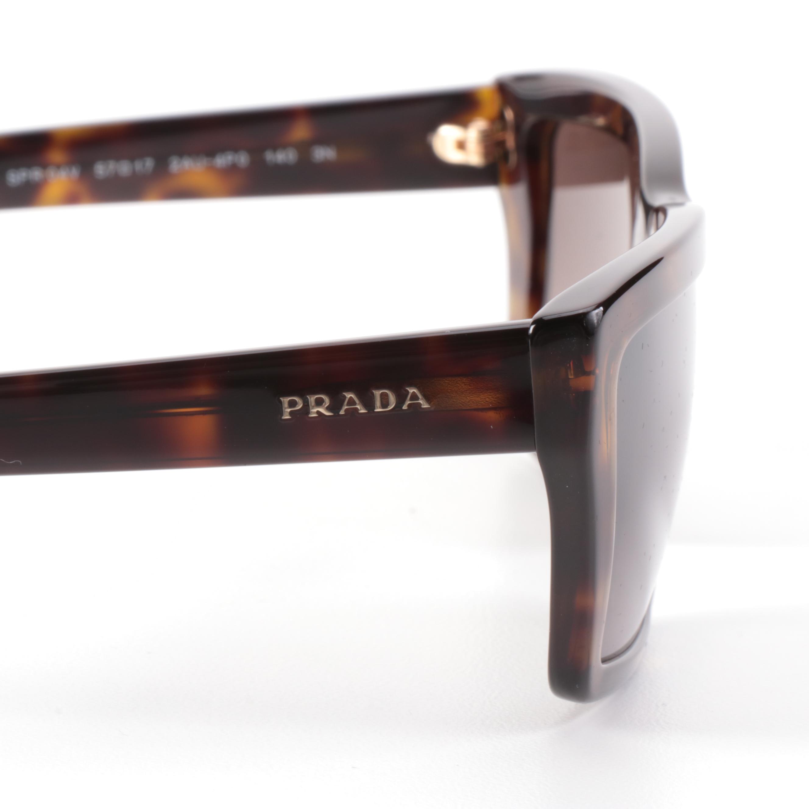 Prada SPR04V Millennials Sunglasses in Tortoise with Case