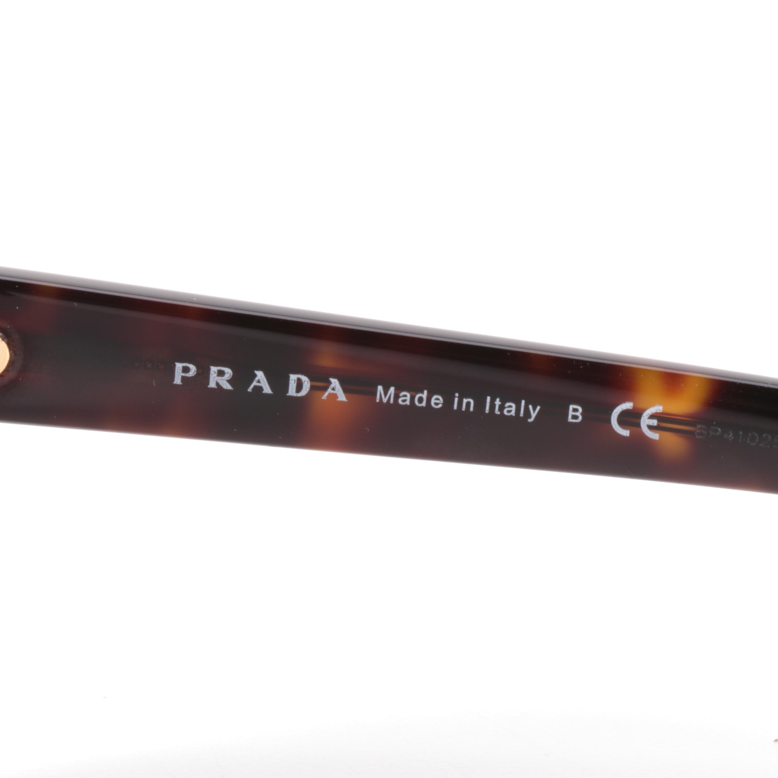 Prada SPR04V Millennials Sunglasses in Tortoise with Case