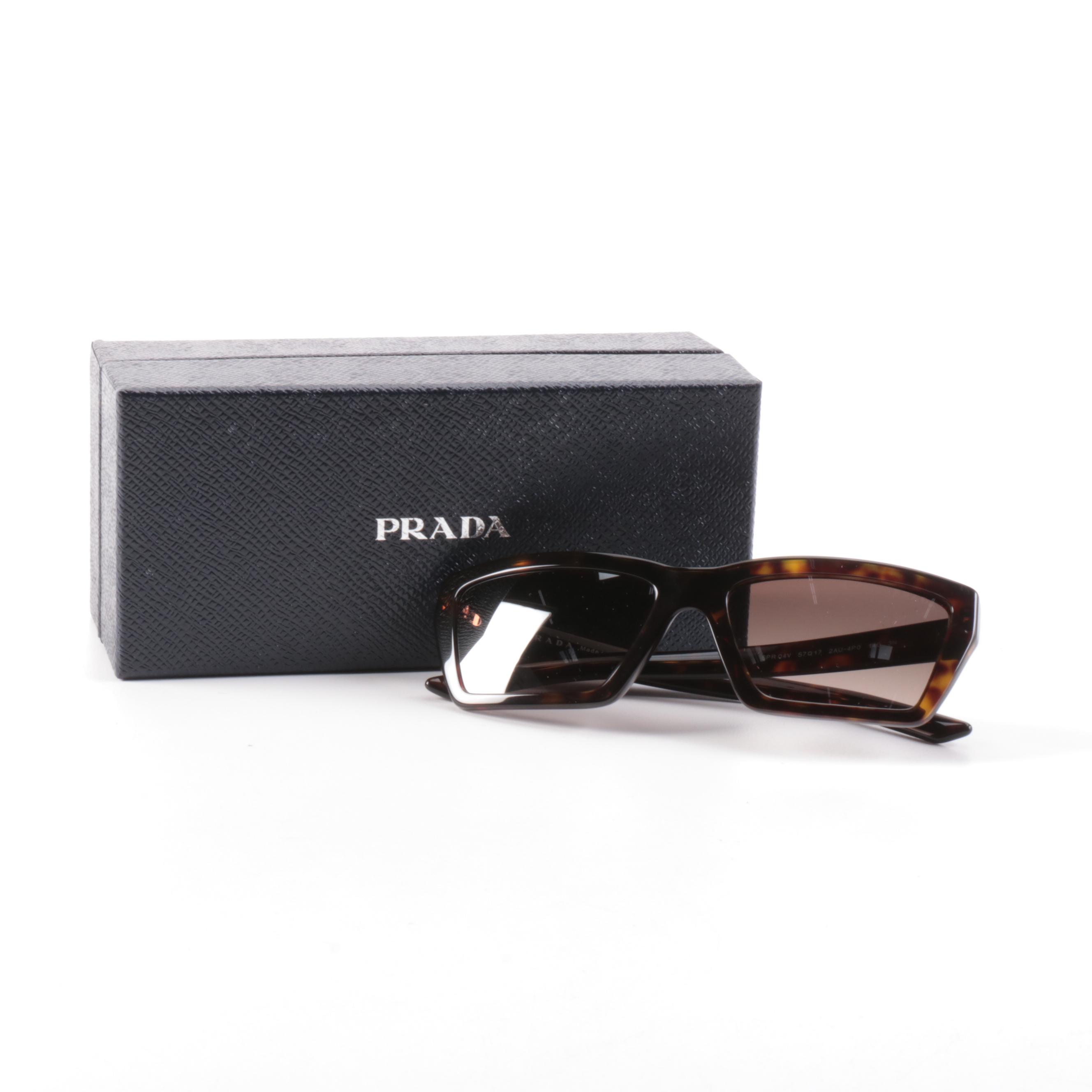 Prada SPR04V Millennials Sunglasses in Tortoise with Case