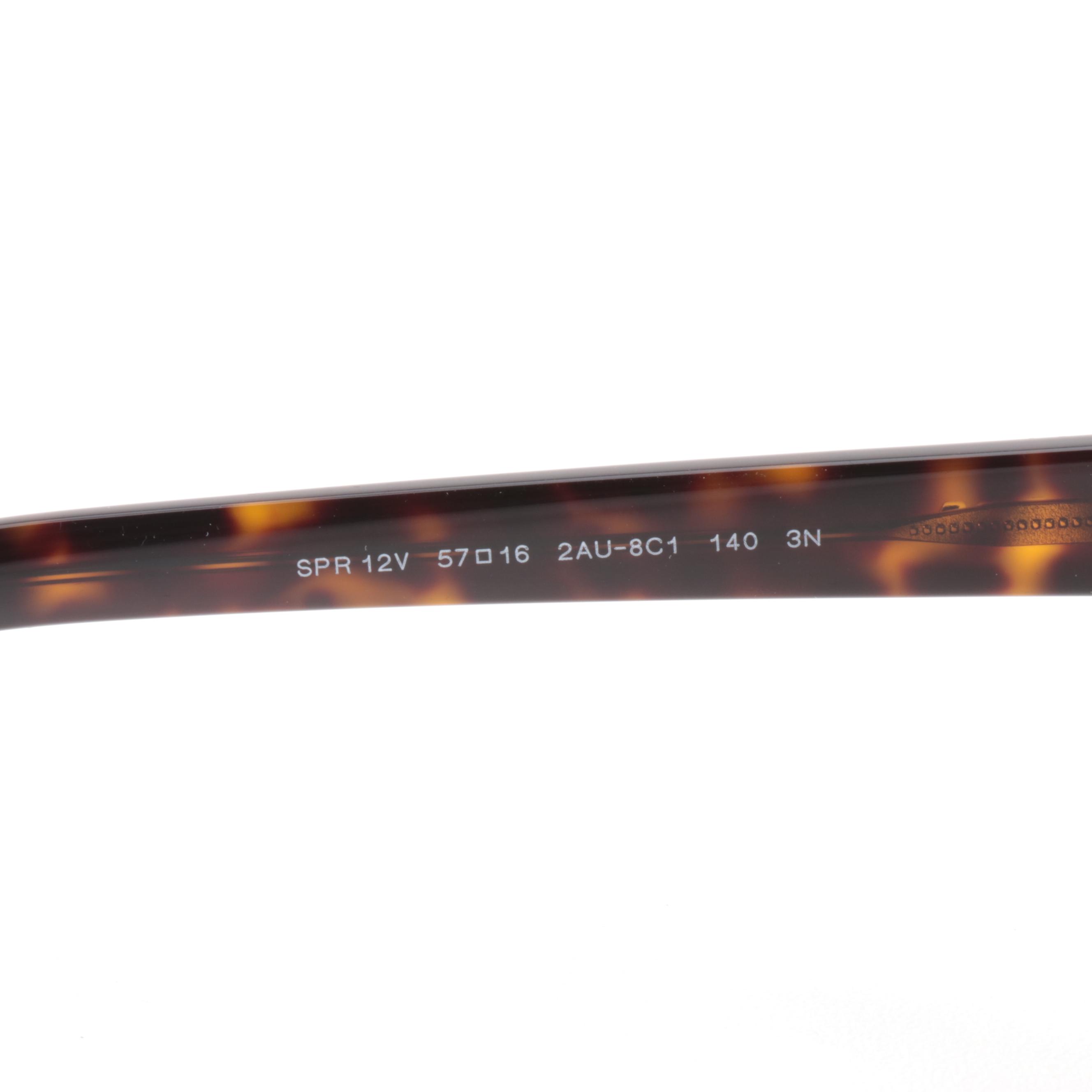 Prada Avant Garde Cat Eye Sunglasses in Tortoise with Case and Box