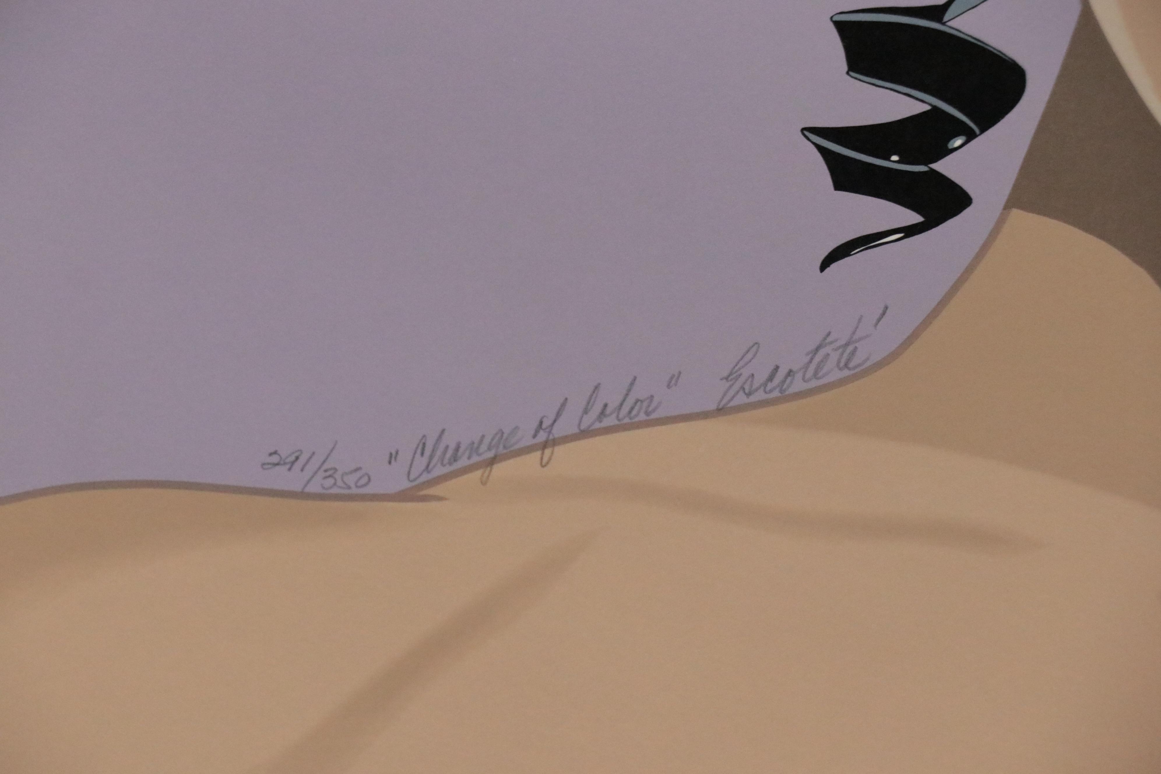 Escoteté Serigraph "Change of Color"