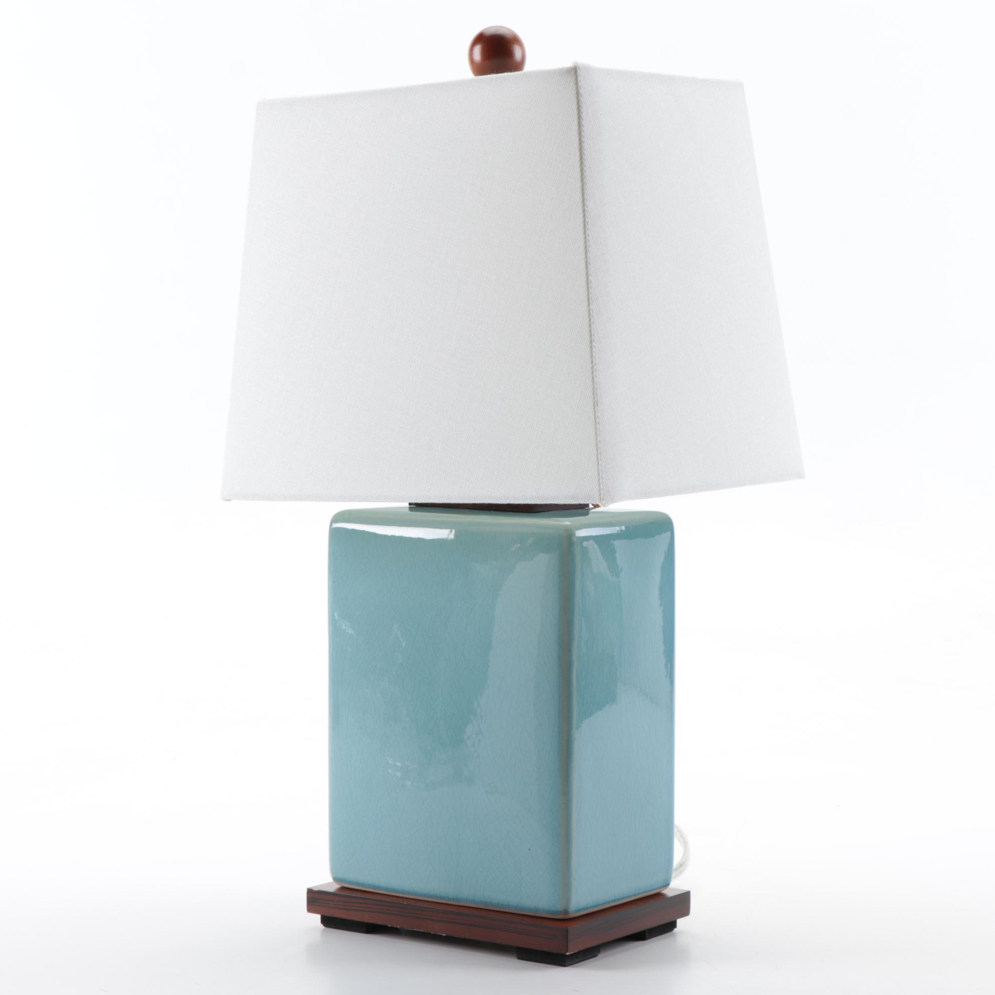 Ralph Lauren Home Blue Ceramic Table Lamps