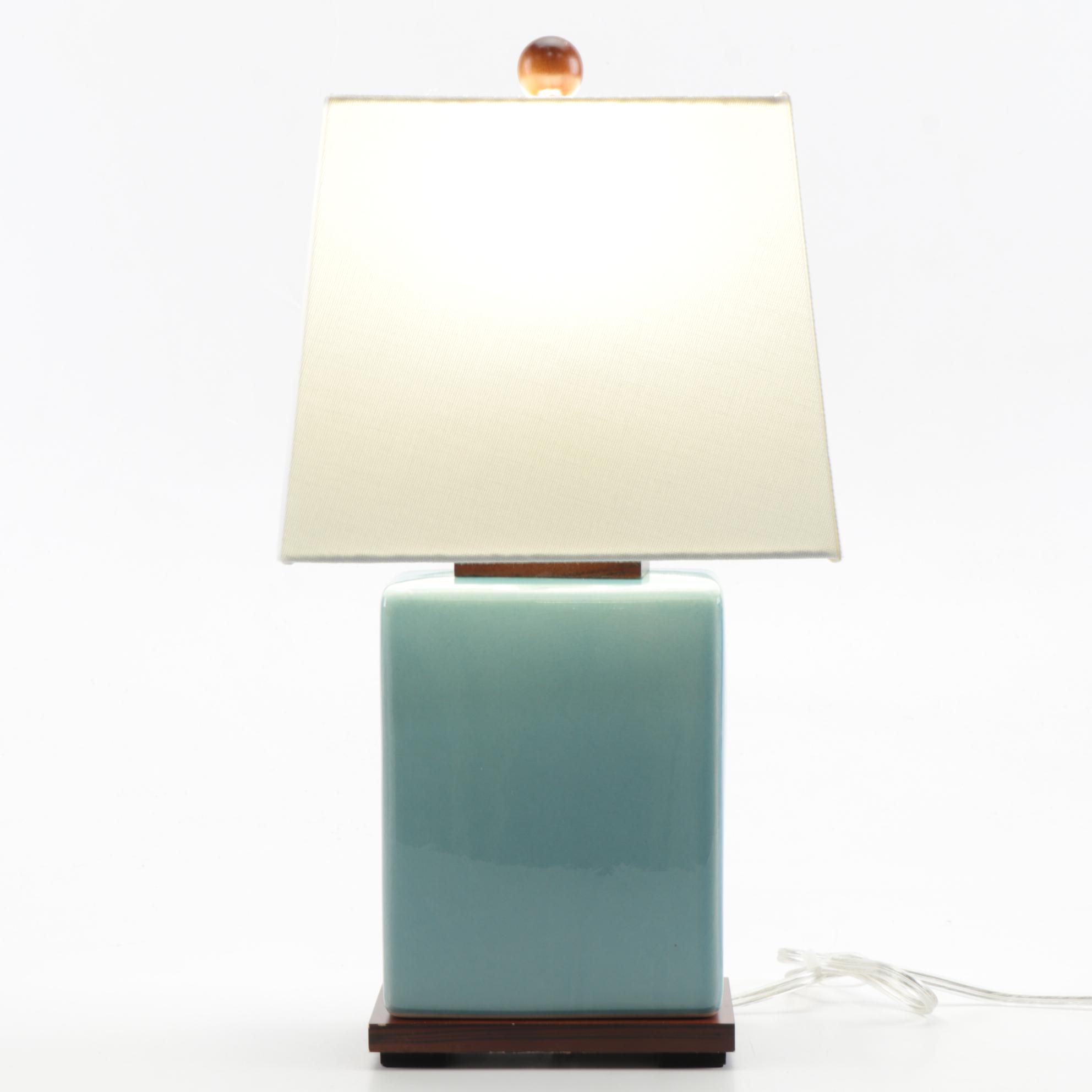 Ralph Lauren Home Blue Ceramic Table Lamps