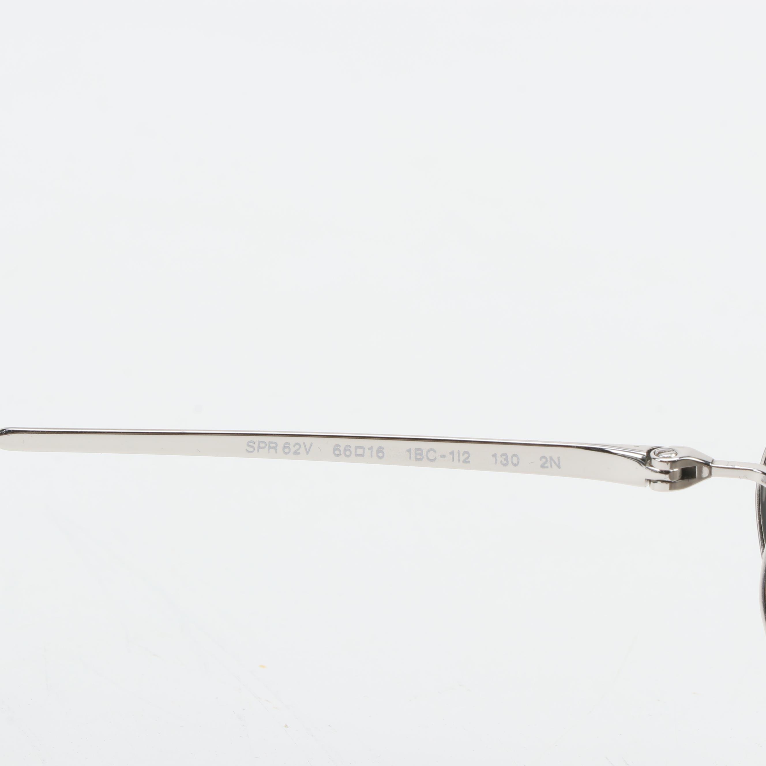 Prada SPR62V Mirrored Catwalk Sunglasses with Case and Box