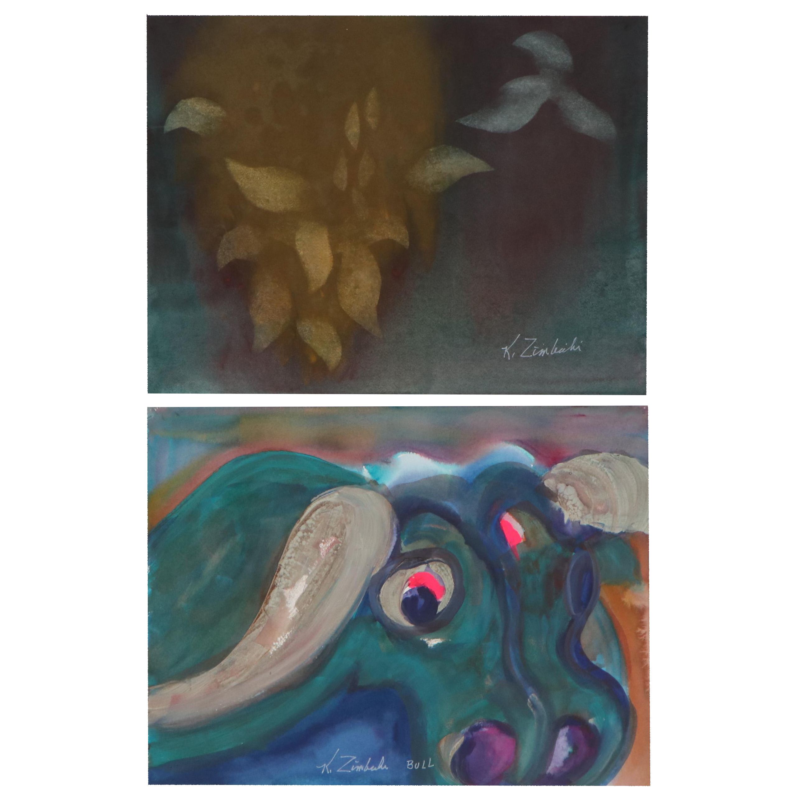 Kathleen Zimbicki Watercolor Painting and Mixed Media Painting