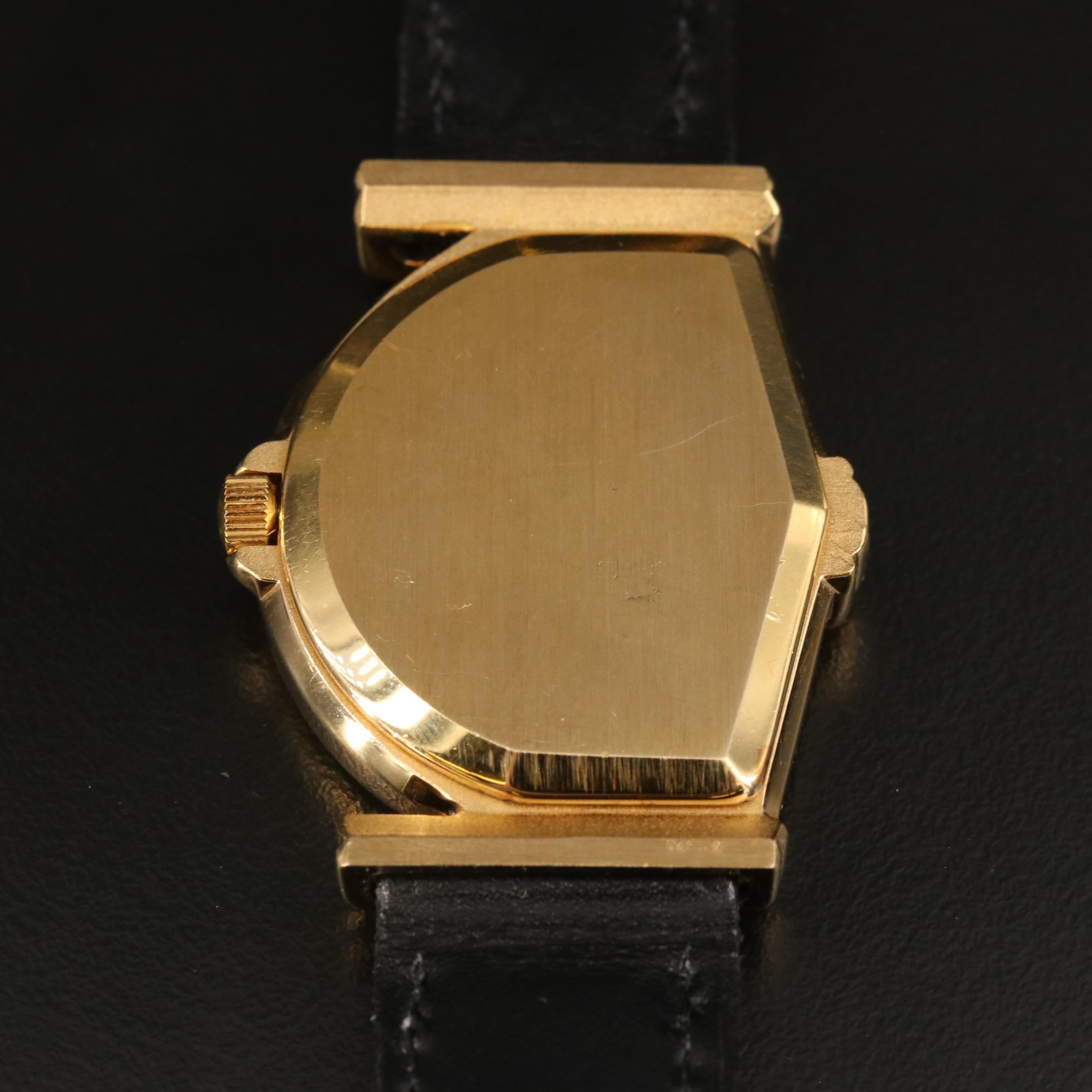 Jean d'Eve Sectora Retrograde Gold Plated Quartz Watch
