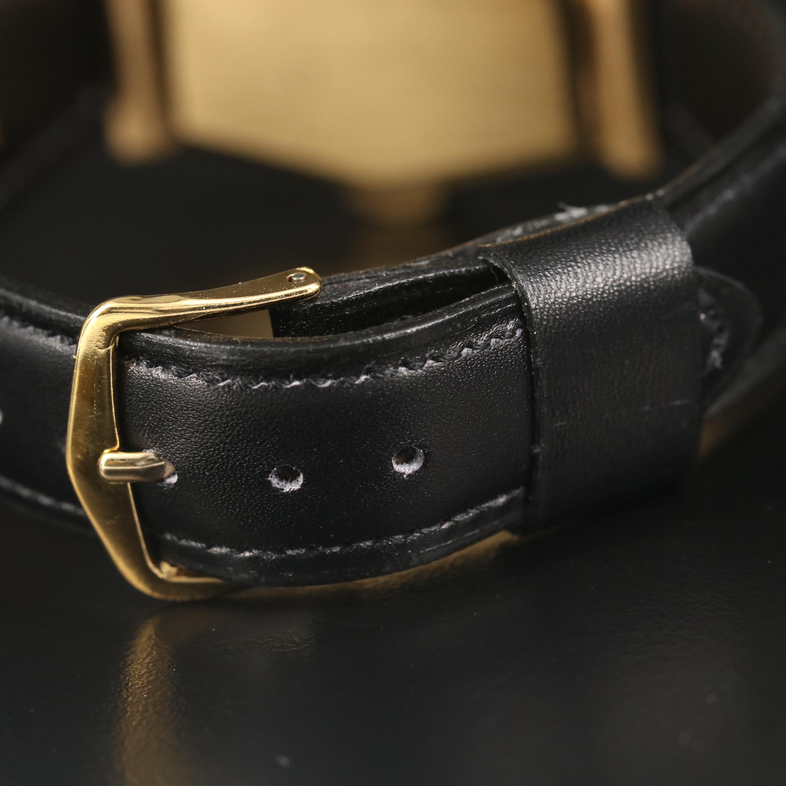 Jean d'Eve Sectora Retrograde Gold Plated Quartz Watch