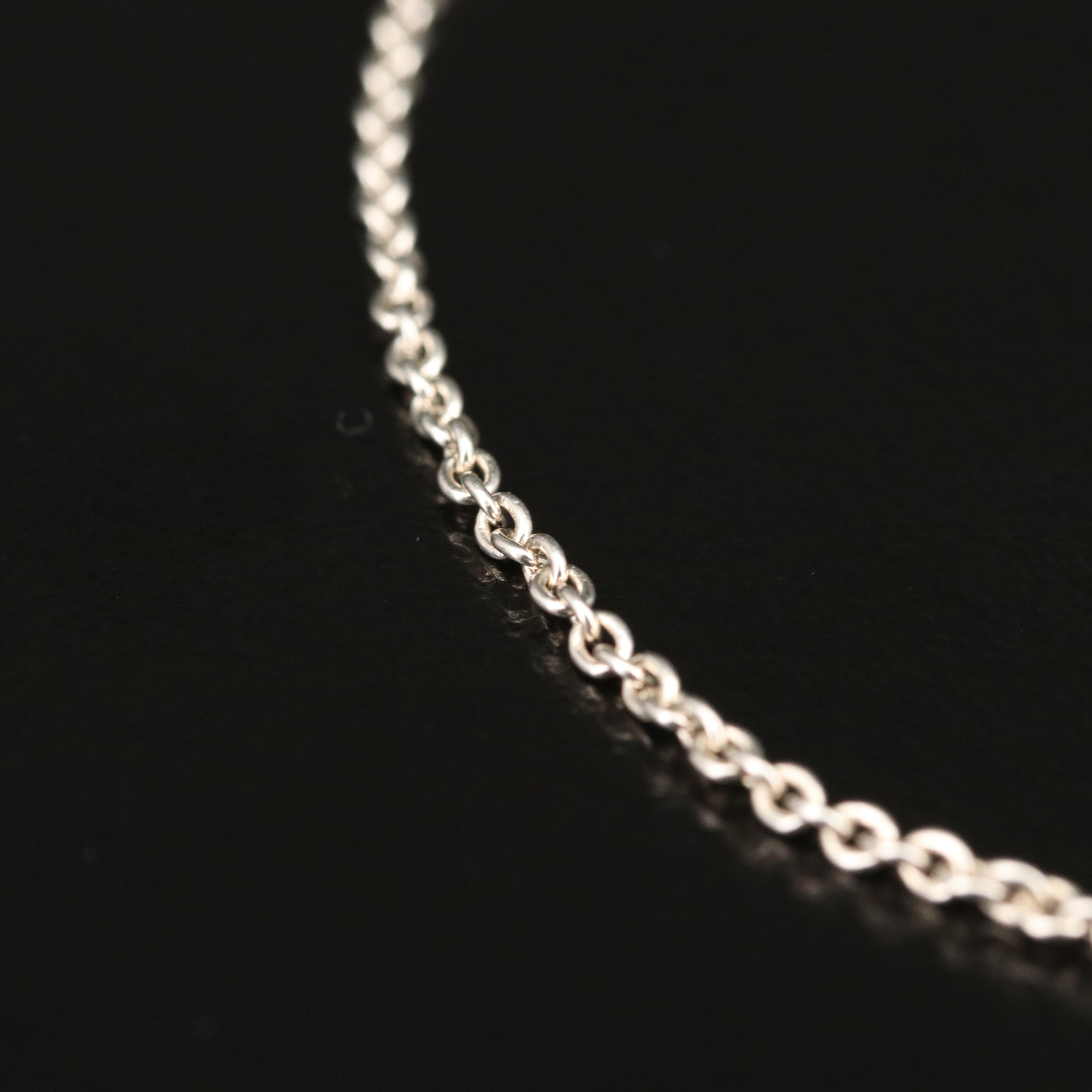 Elsa Peretti for Tiffany & Co. "Bean" Sterling Silver Red Jasper Bracelet