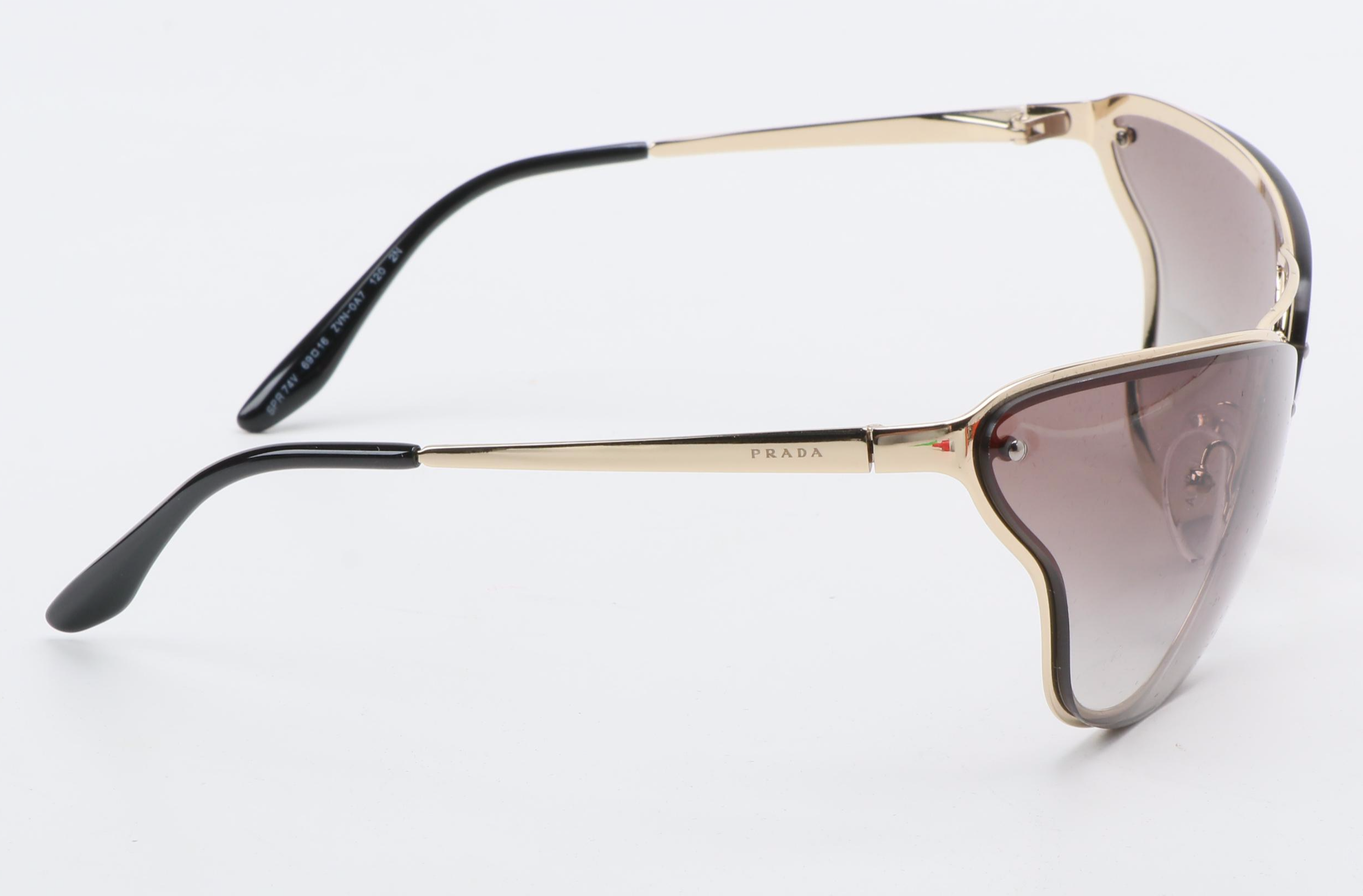 Prada SPR74V Butterfly Sunglasses with Case and Box