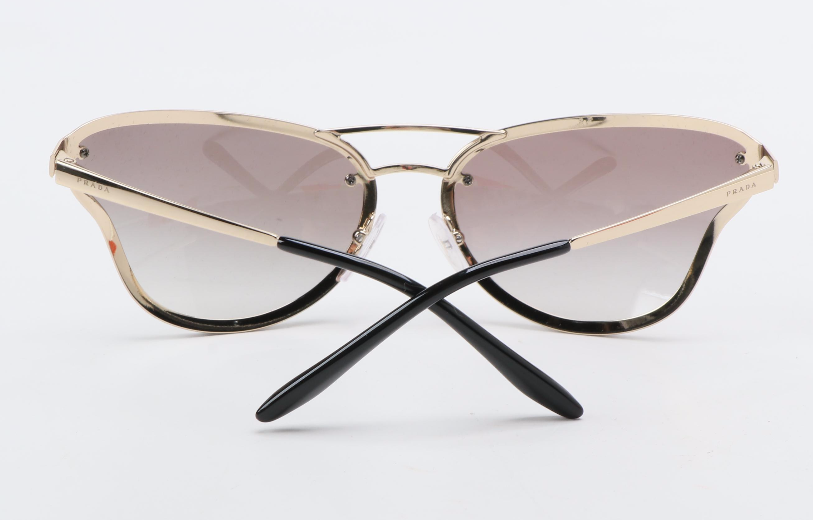 Prada SPR74V Butterfly Sunglasses with Case and Box