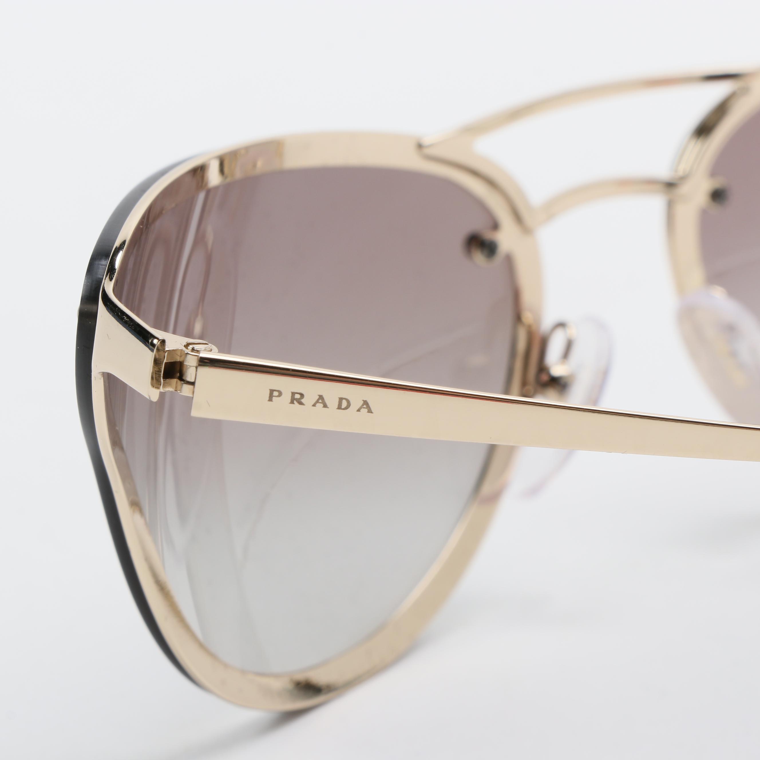 Prada SPR74V Butterfly Sunglasses with Case and Box