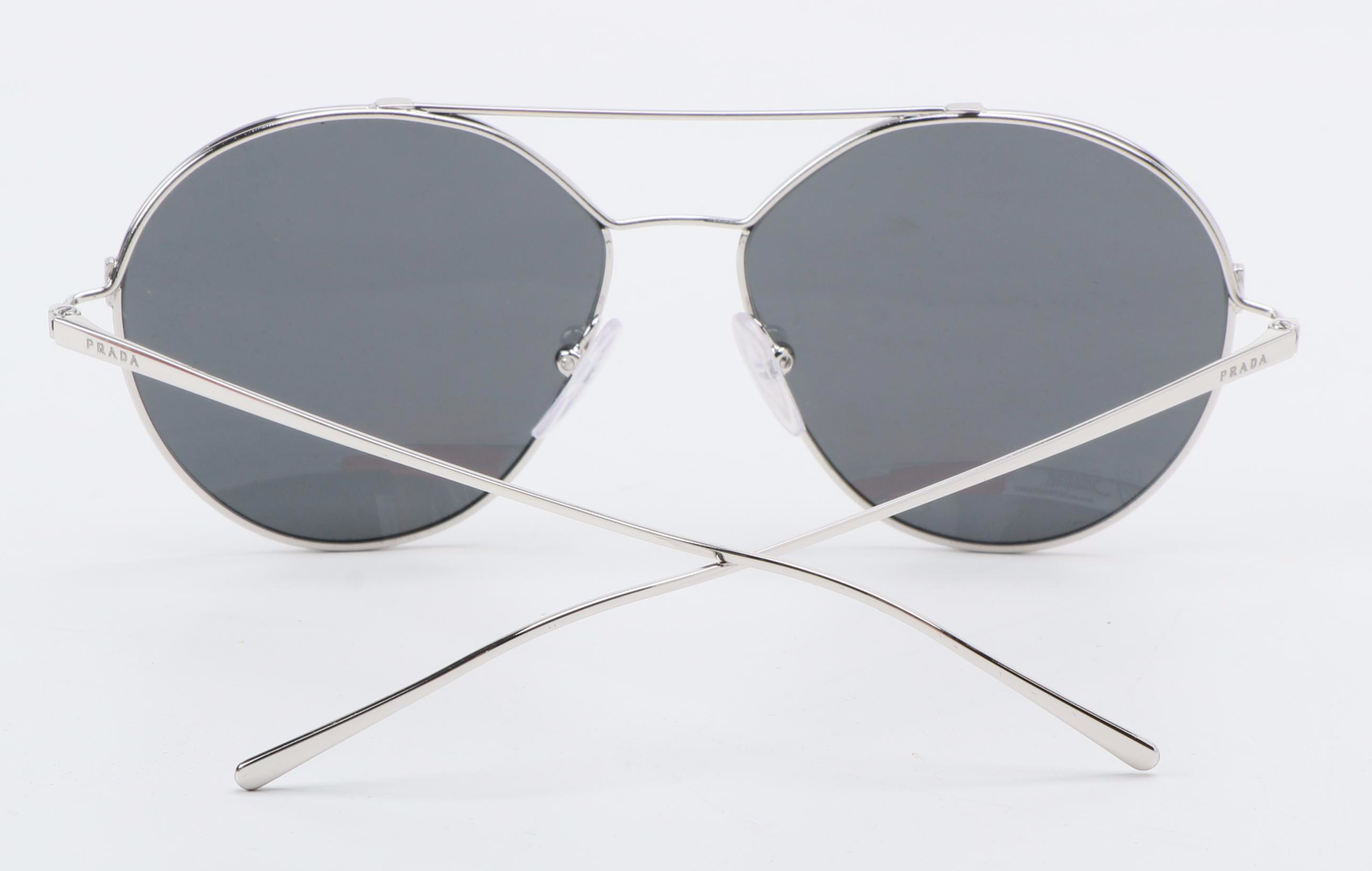 Prada SPR56U Aviator Sunglasses with Case and Box