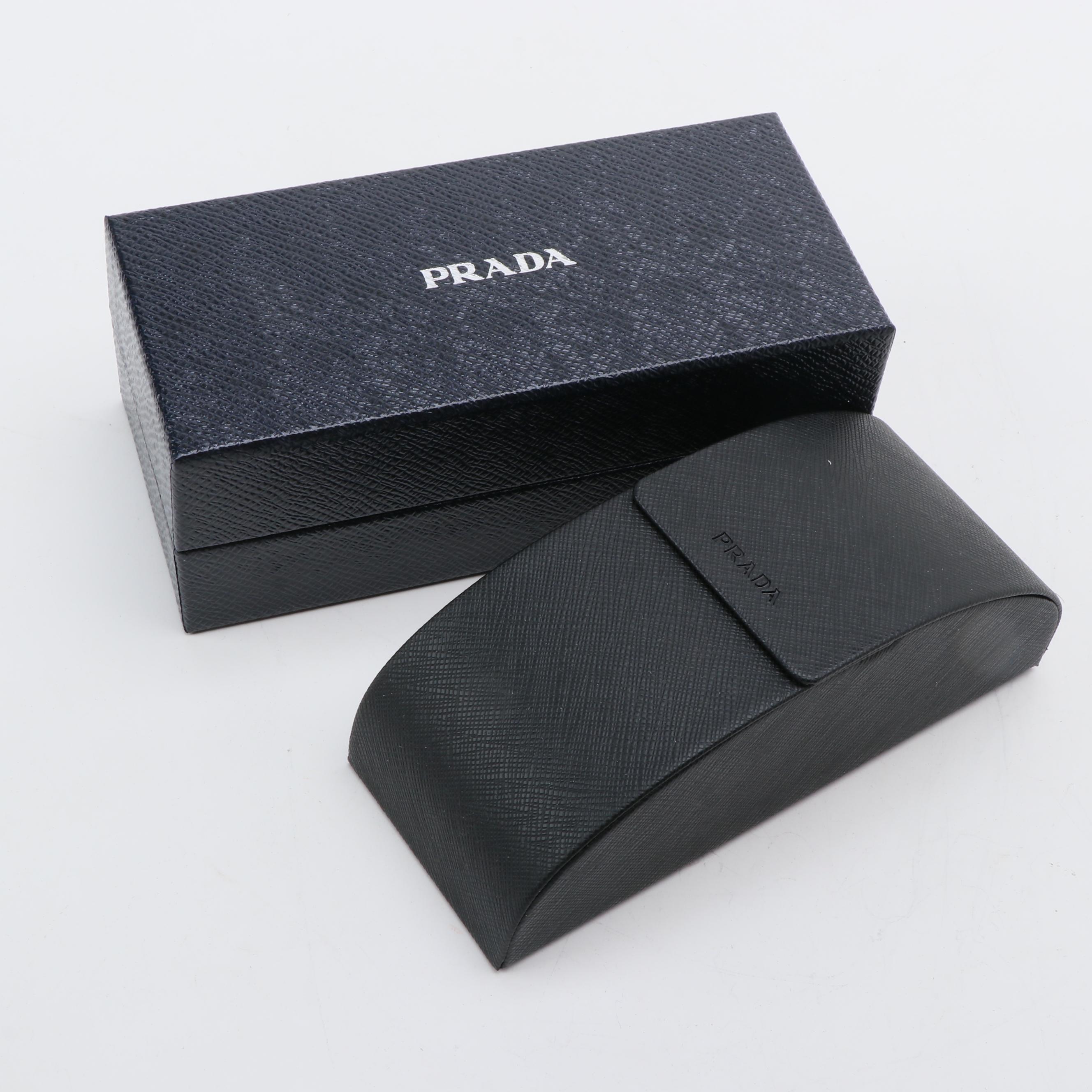 Prada SPR56U Aviator Sunglasses with Case and Box