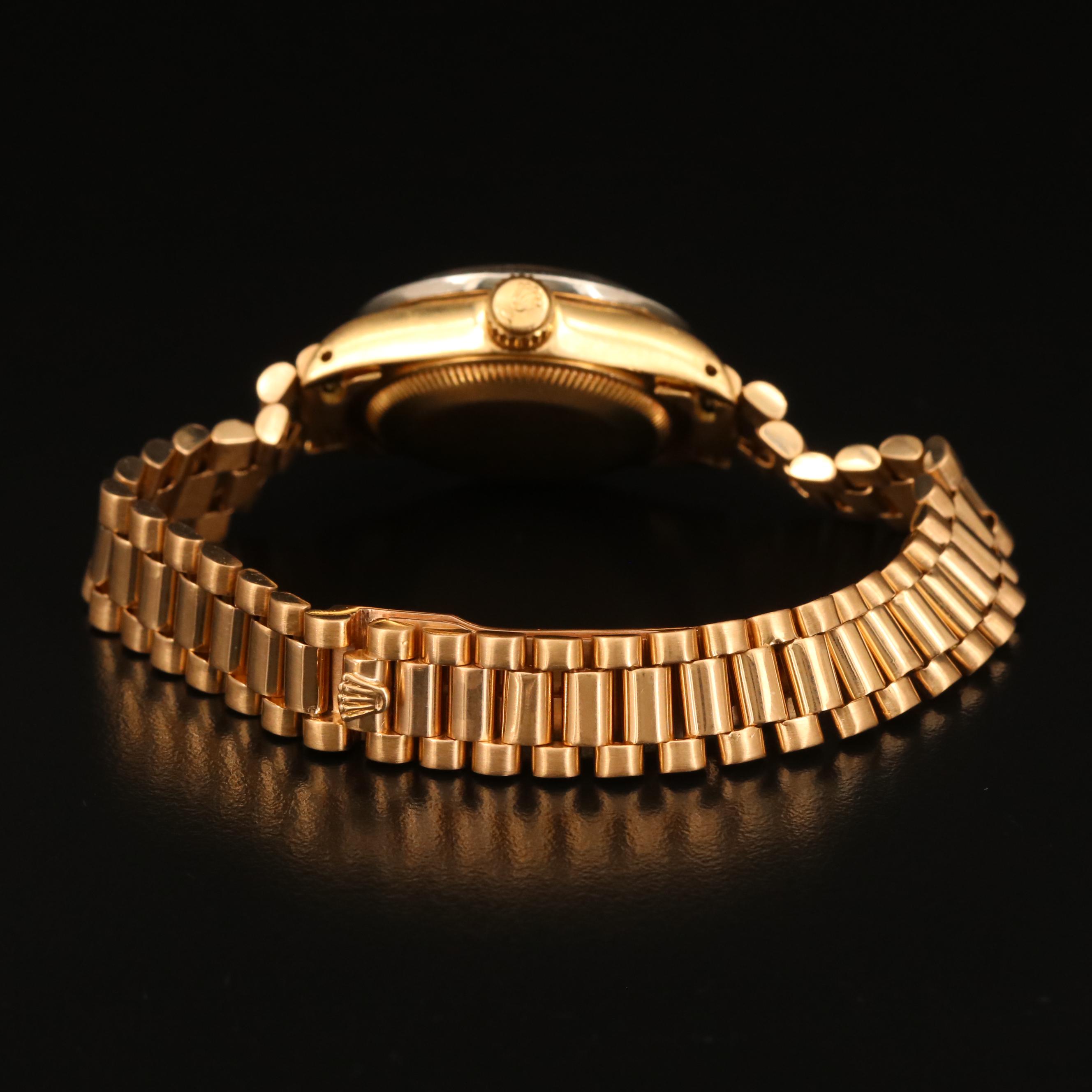 1978 Rolex Datejust 18K and Diamond Watch