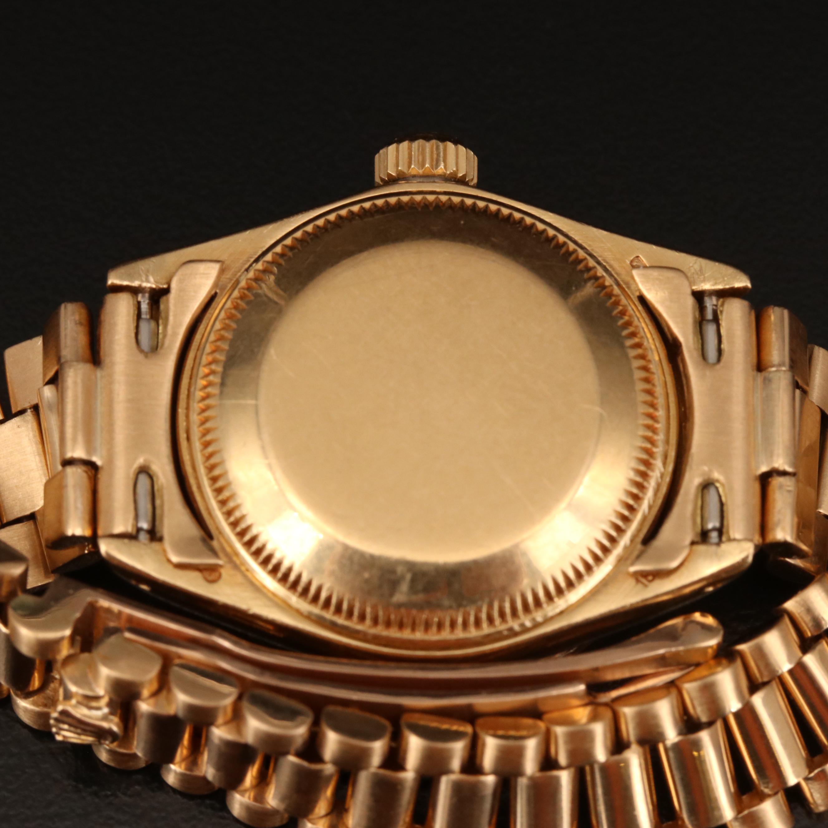 1978 Rolex Datejust 18K and Diamond Watch
