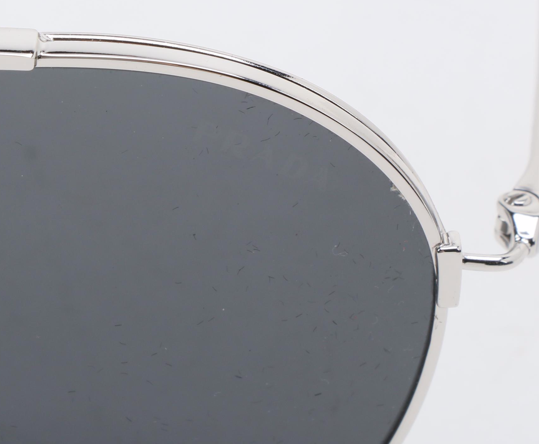 Prada SPR56U Aviator Sunglasses with Case and Box