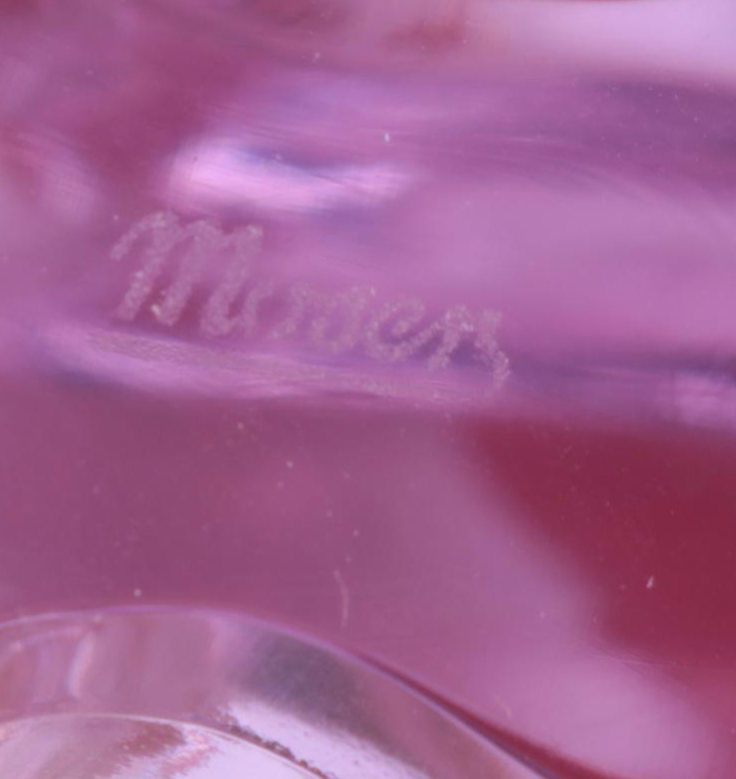 Moser Aquamarine, Beryl, and Alexandrite Crystal Elephant Figurines