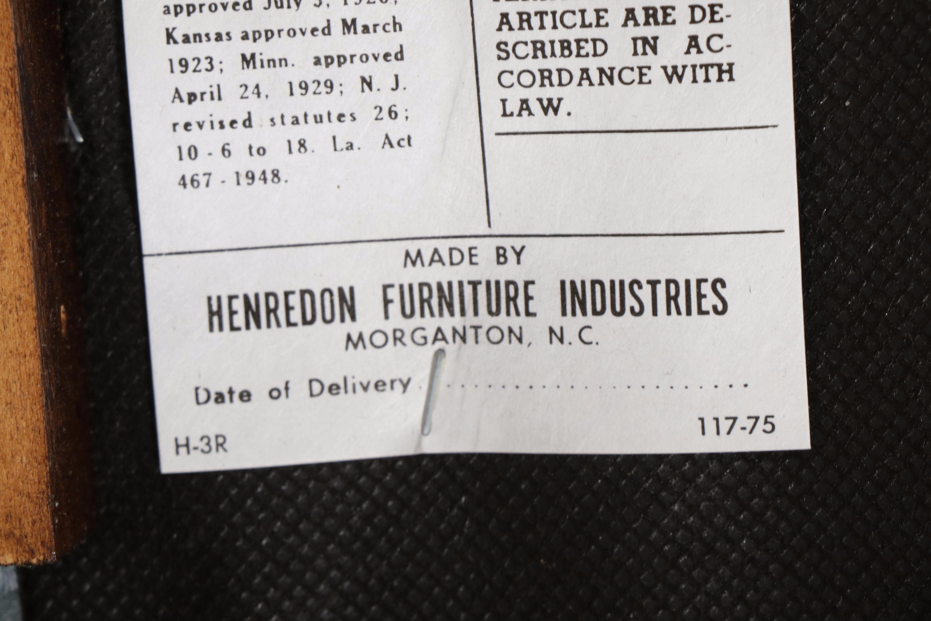 Eleven Henredon "Salem Collection" Chippendale Style Mahogany Dining Chairs