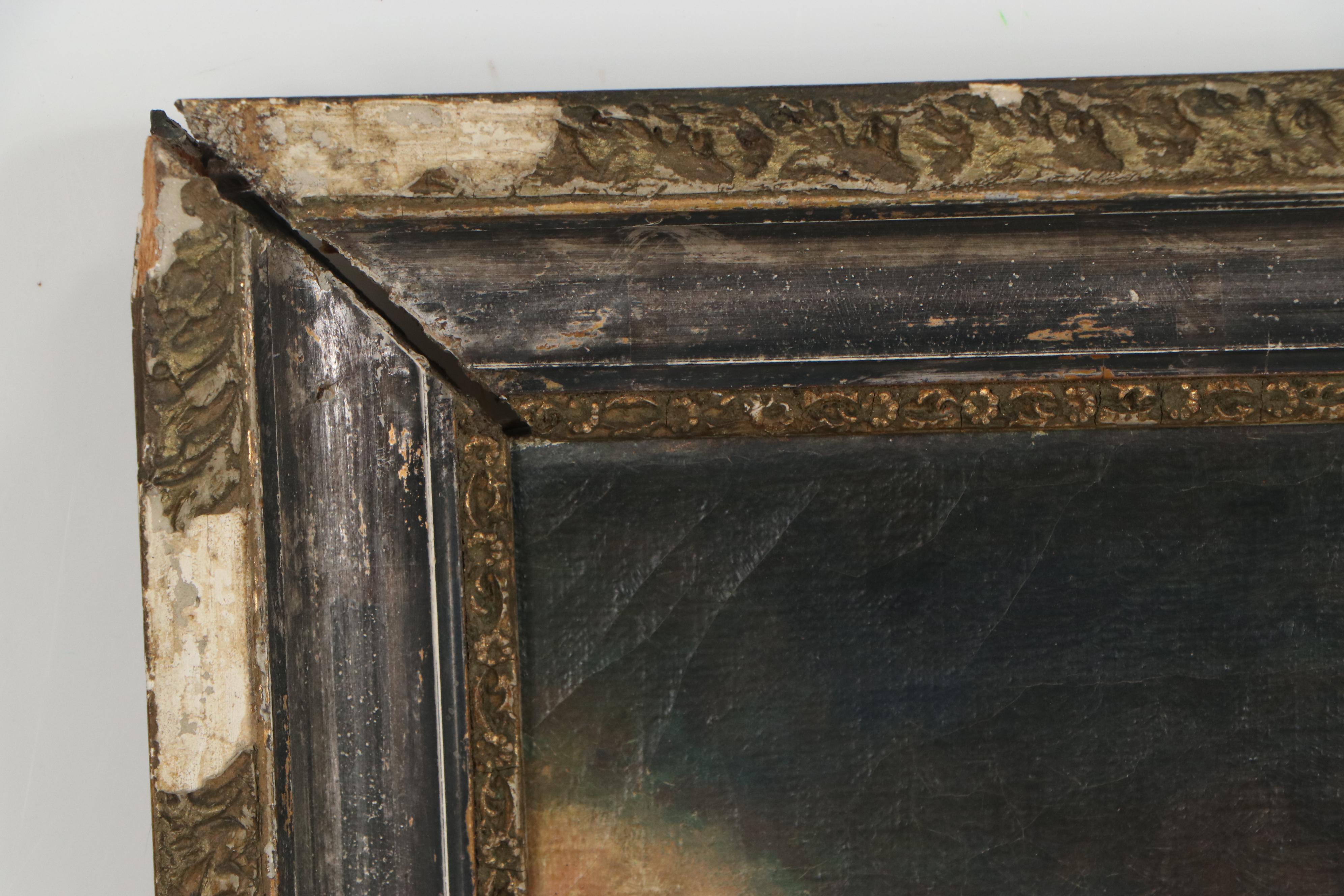 Oil Painting after Alexei Kuz’mich Denisov-Uralsky "Forest Fire"