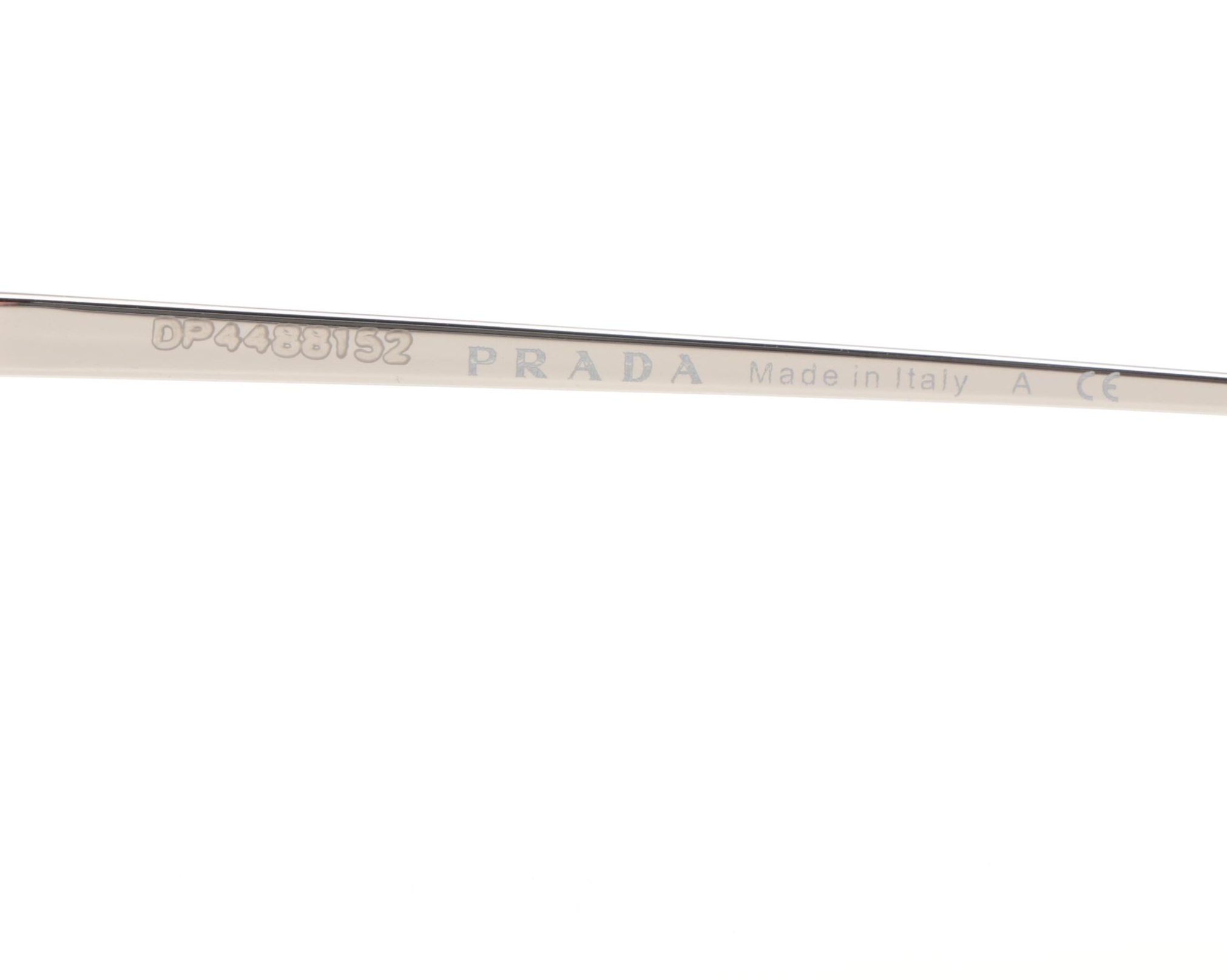 Prada SPR56U Aviator Sunglasses with Case and Box