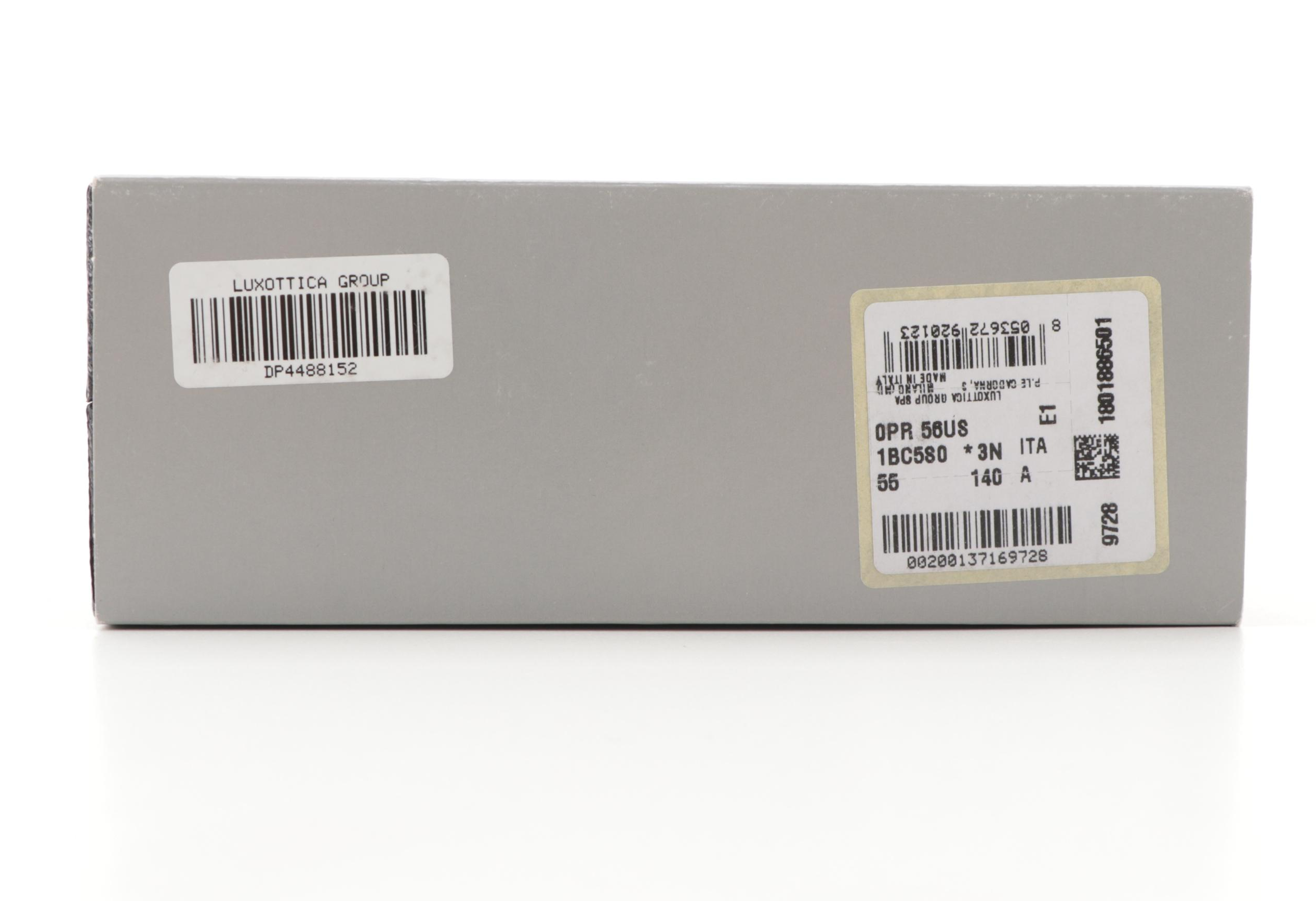 Prada SPR56U Aviator Sunglasses with Case and Box