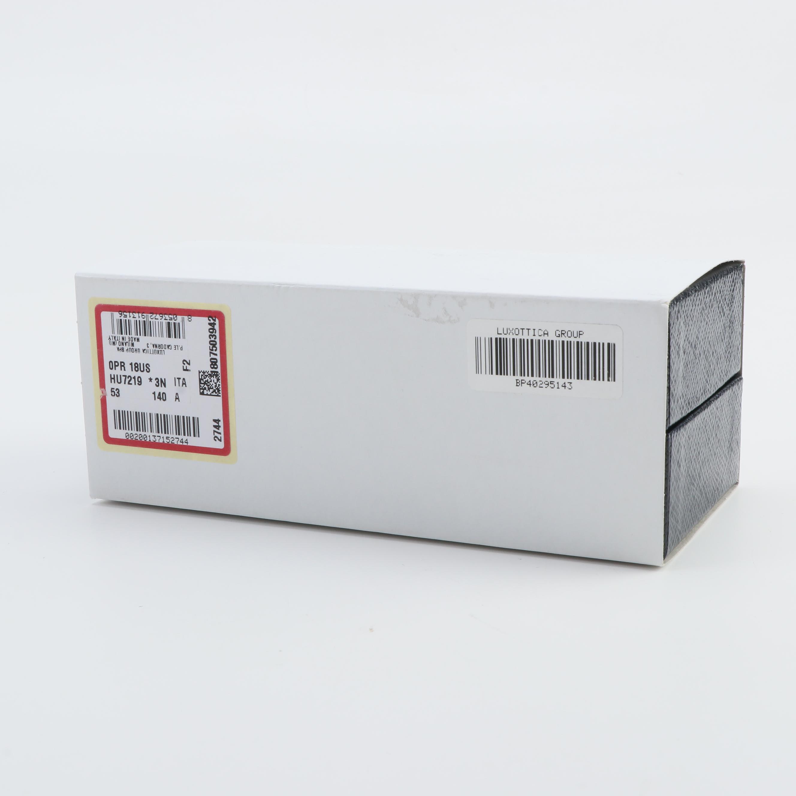 Prada SPR 18U Round Tortoise Brow Accent Sunglasses with Case and Box