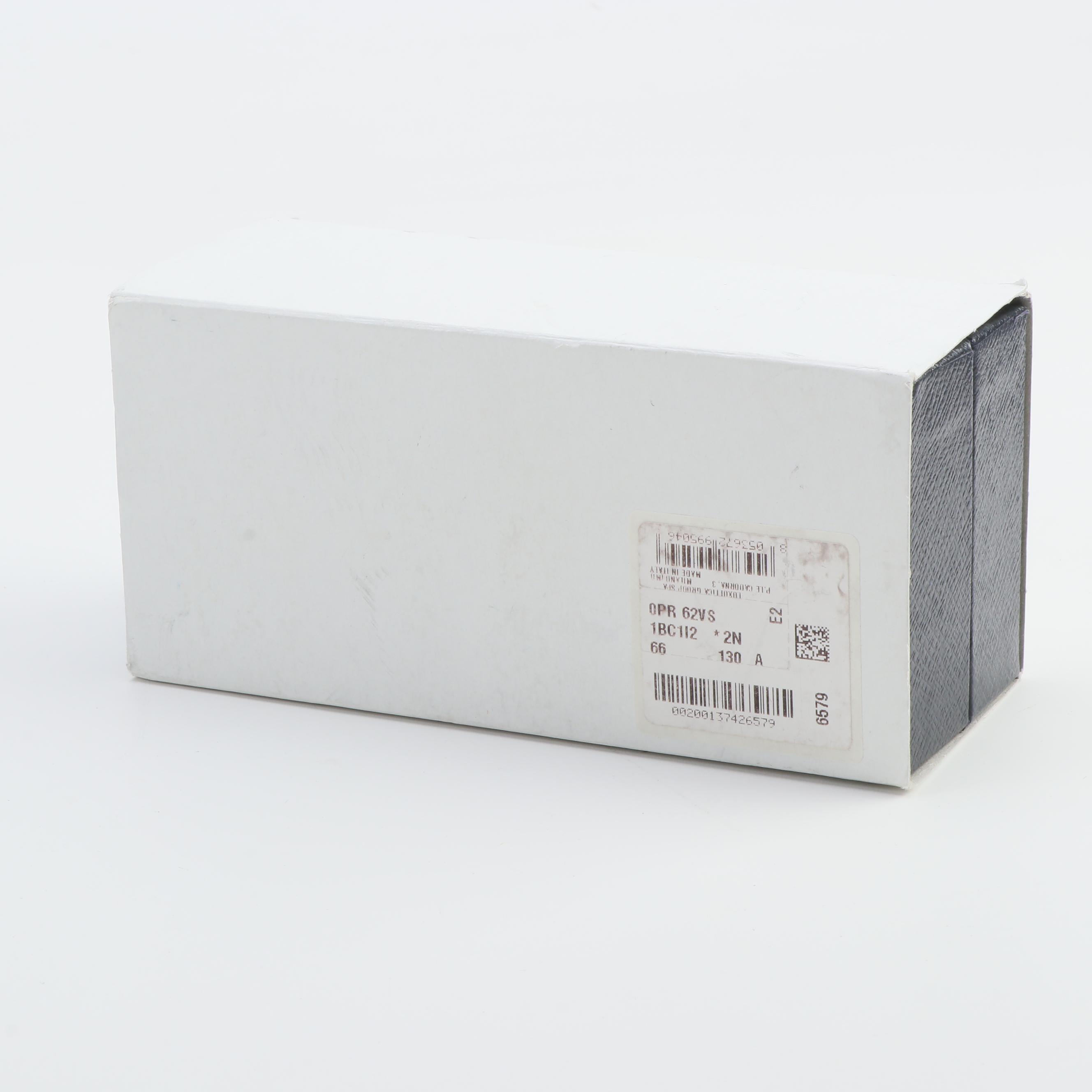 Prada SPR 62V Silver Tone Wire Sunglasses with Case