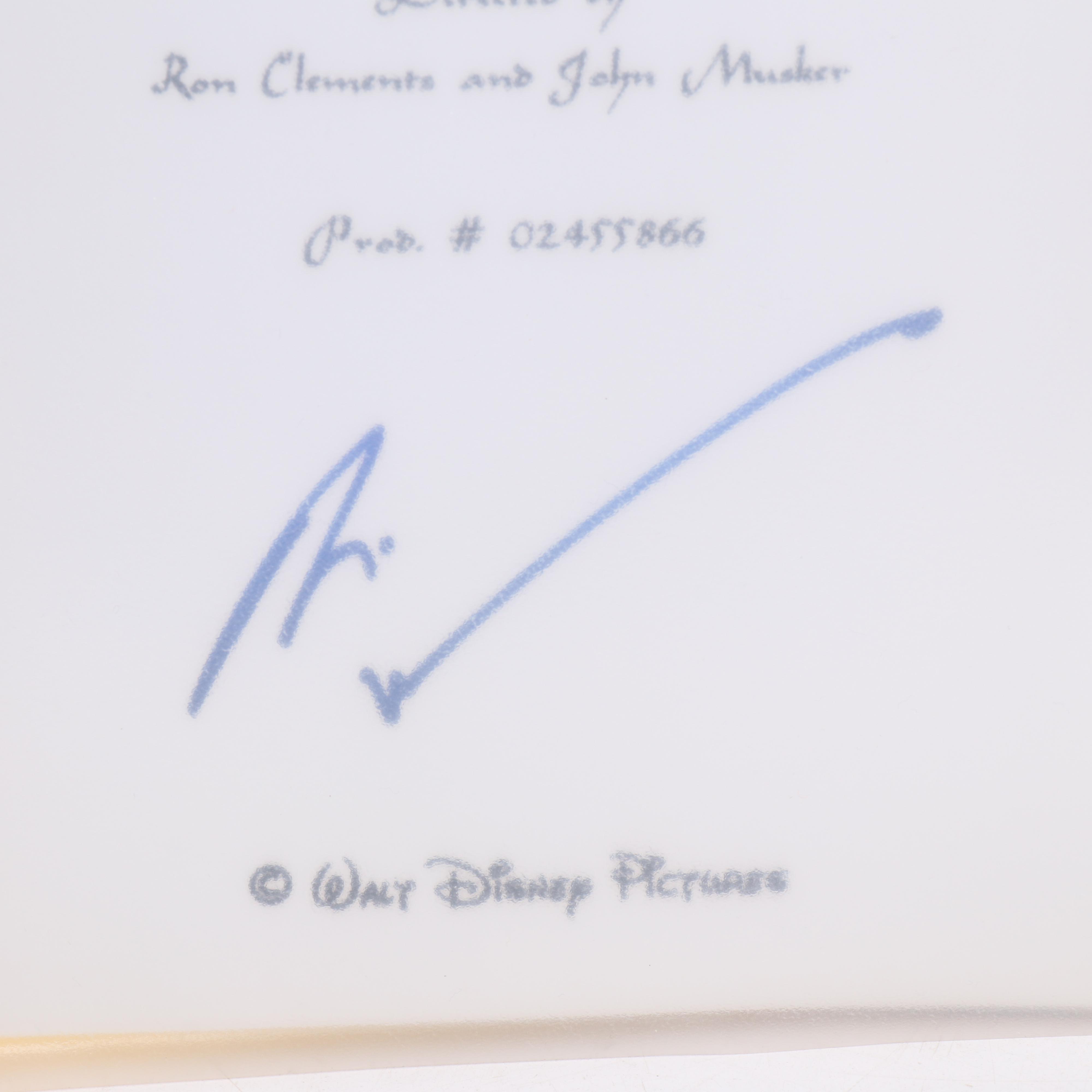 Robin Williams Signed Script Copy of "Aladdin"