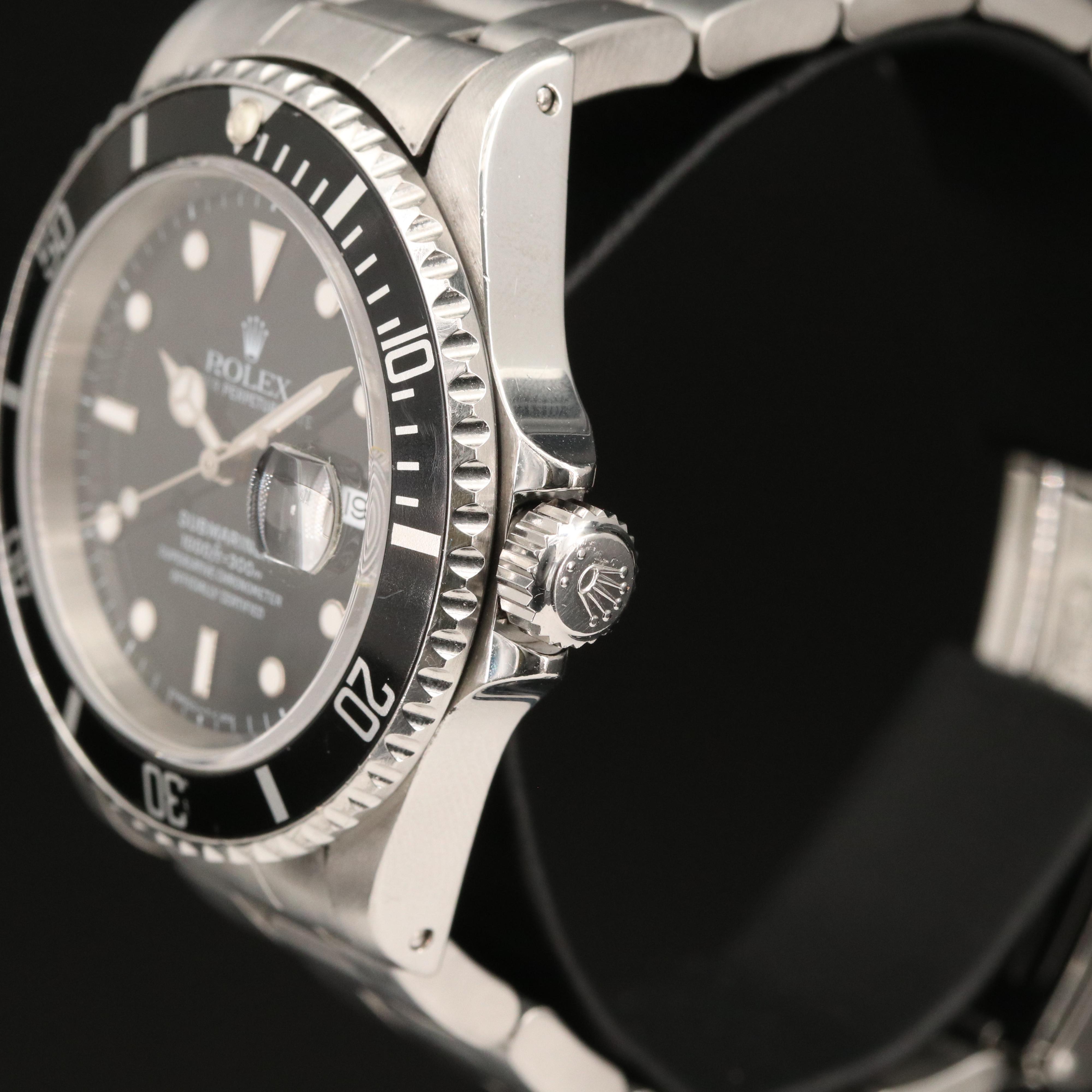 1995 Rolex "Submariner Black" Watch