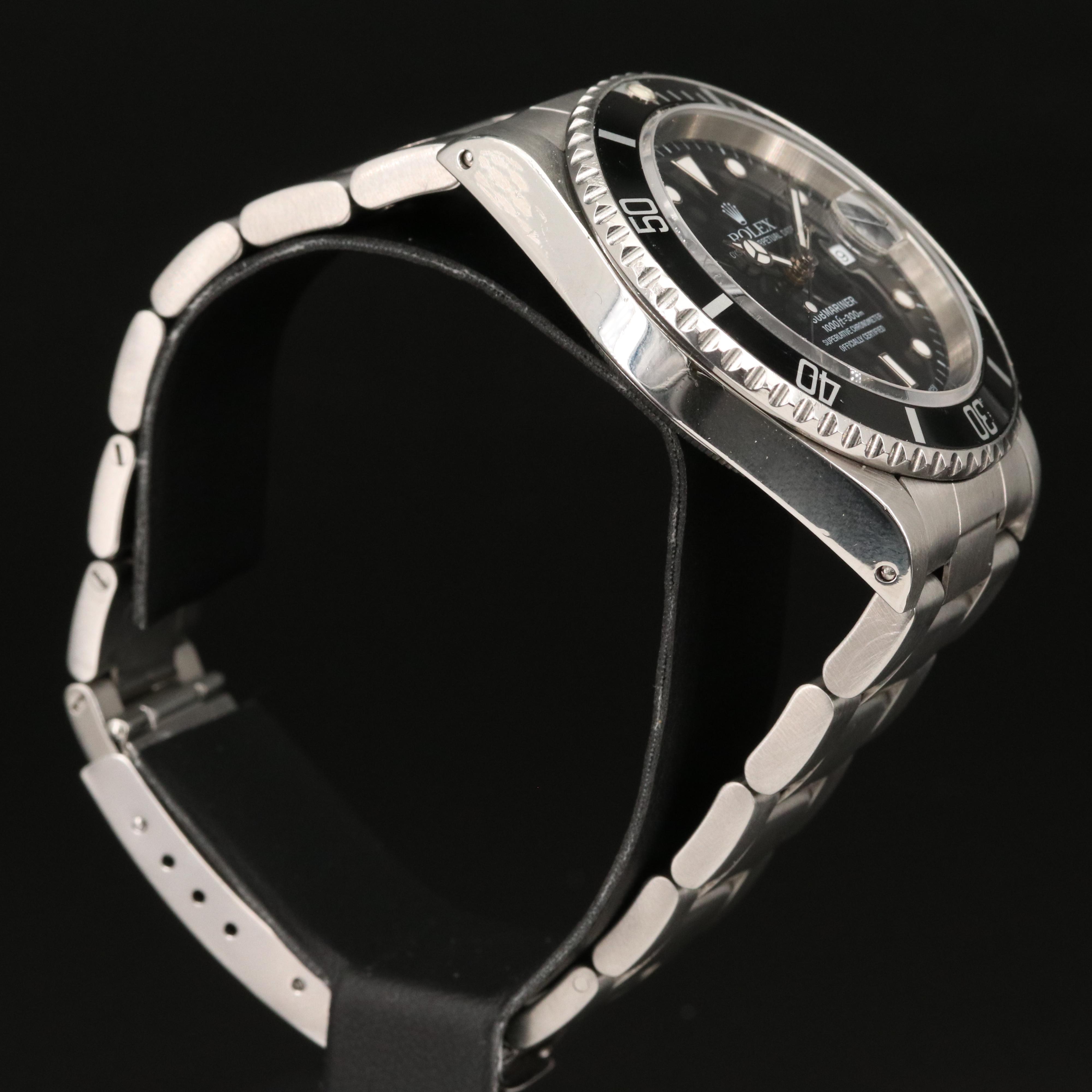 1995 Rolex "Submariner Black" Watch