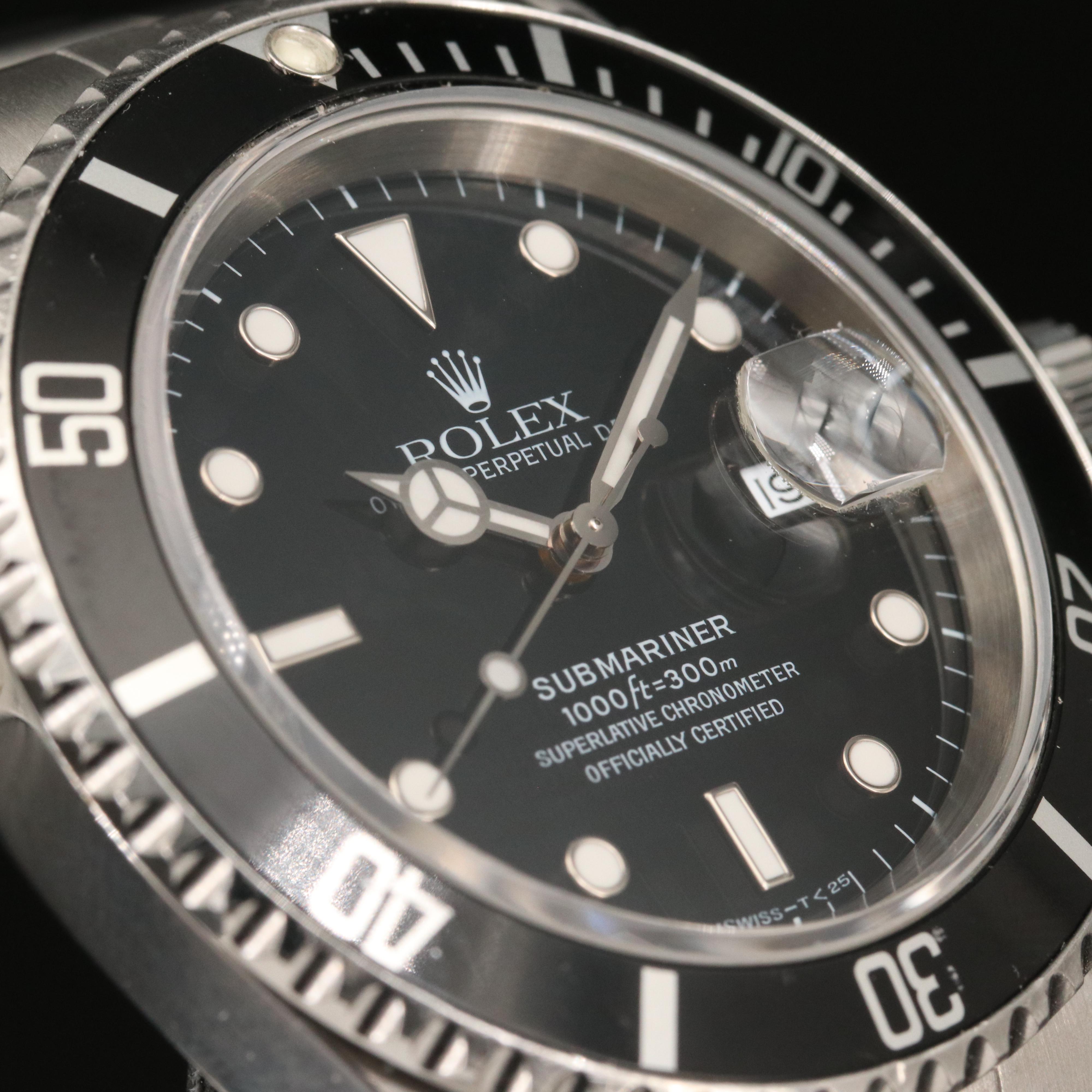 1995 Rolex "Submariner Black" Watch