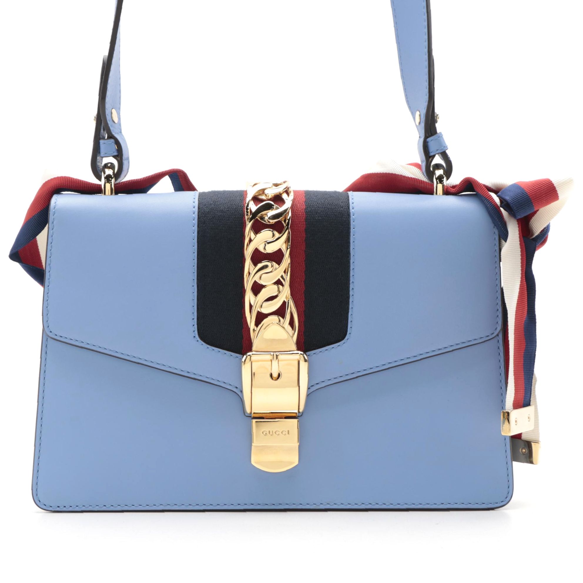 Gucci Sylvie Small Shoulder Bag with Interchangeable Straps